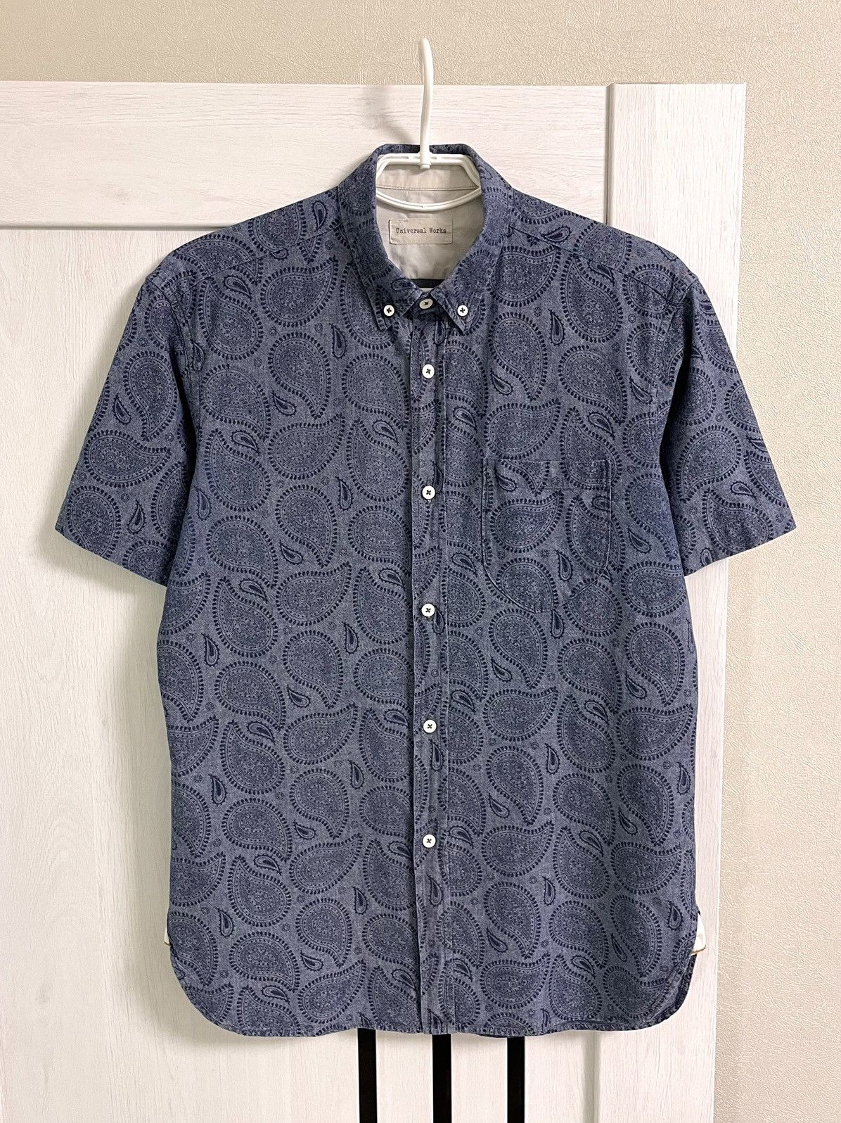 Universal Works Universal Works Paisley Short Sleeve Pocket Button Shirt Size US M / EU 48-50 / 2 - 7 Thumbnail