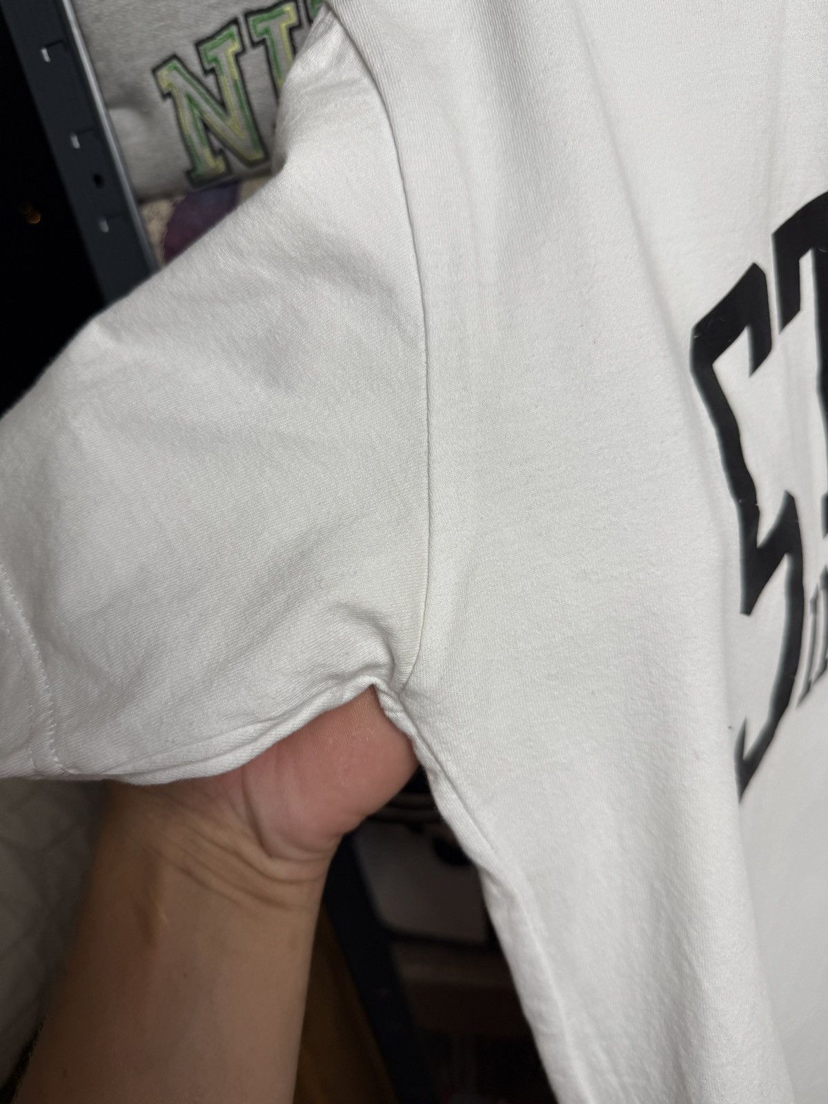 Stussy × Vintage Stüssy Tee Big Logo Center Vintage Streetwear Y2K Size XL / US 12-14 / IT 48-50 - 8 Thumbnail
