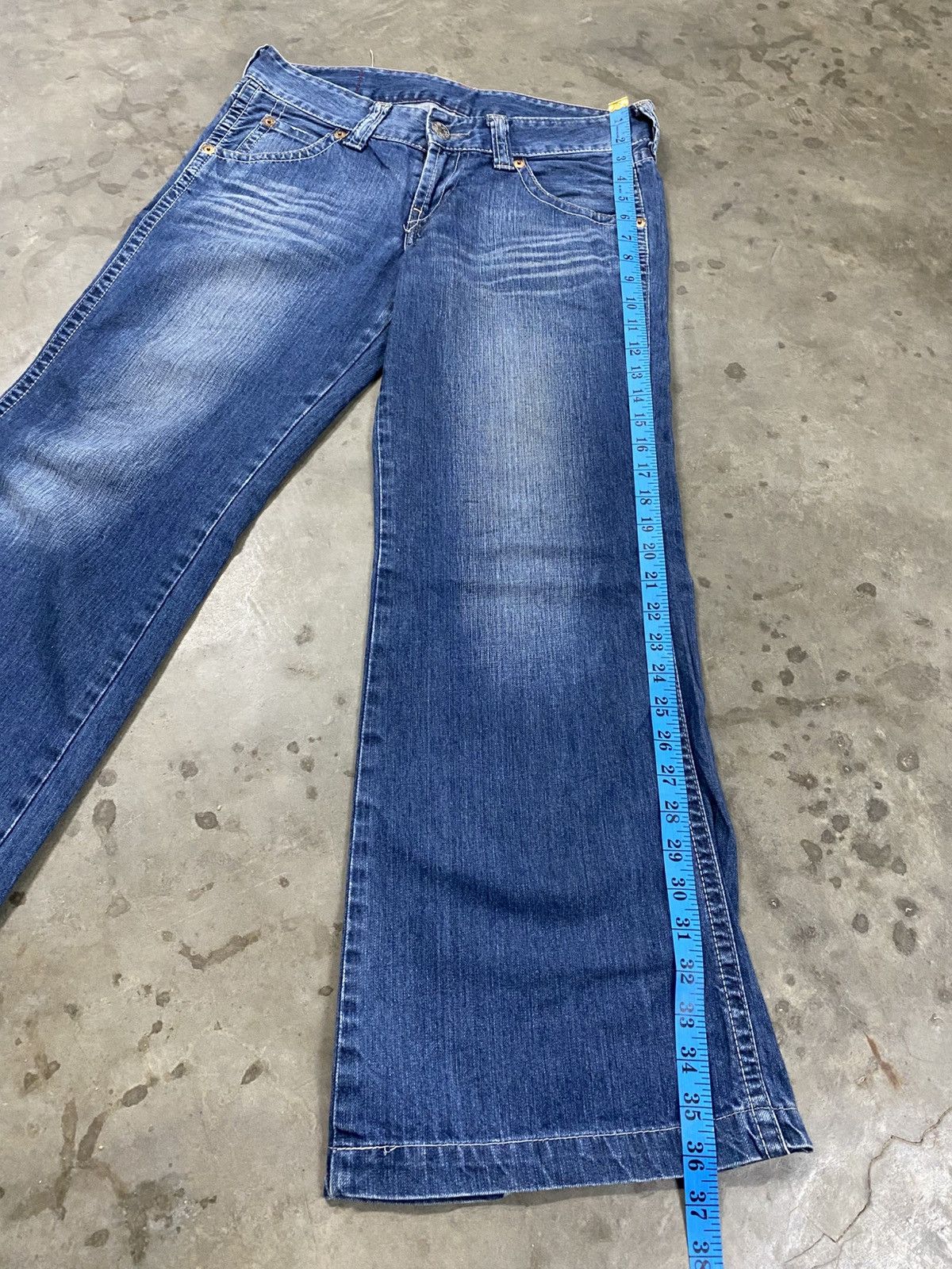 Levi's Baggy Jeans Levis Low Rise Flared @318 Size US 30 / EU 46 - 13 Thumbnail