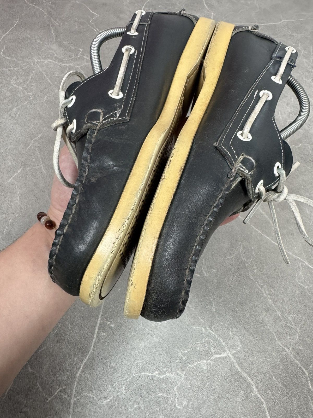 Sebago Sebago Dockside’s Loffer USA Leather Vintage Rare Size 42 Size US 9.5 / EU 42-43 - 4 Thumbnail