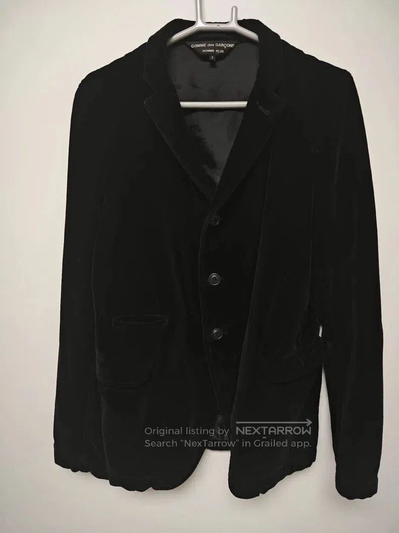 Comme des Garcons Comme des Garcons 11AW Black Velvet Coat. Size US S / EU 44-46 / 1 - 1 Thumbnail