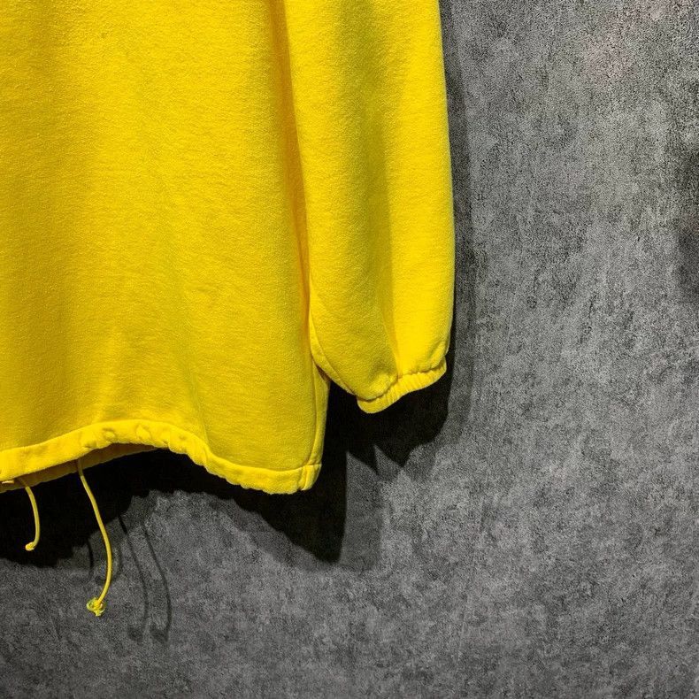 Balenciaga Balenciaga Yellow Hooded Sweatshirt Size Xs-2506 Size XS / US 0-2 / IT 36-38 - 8 Thumbnail
