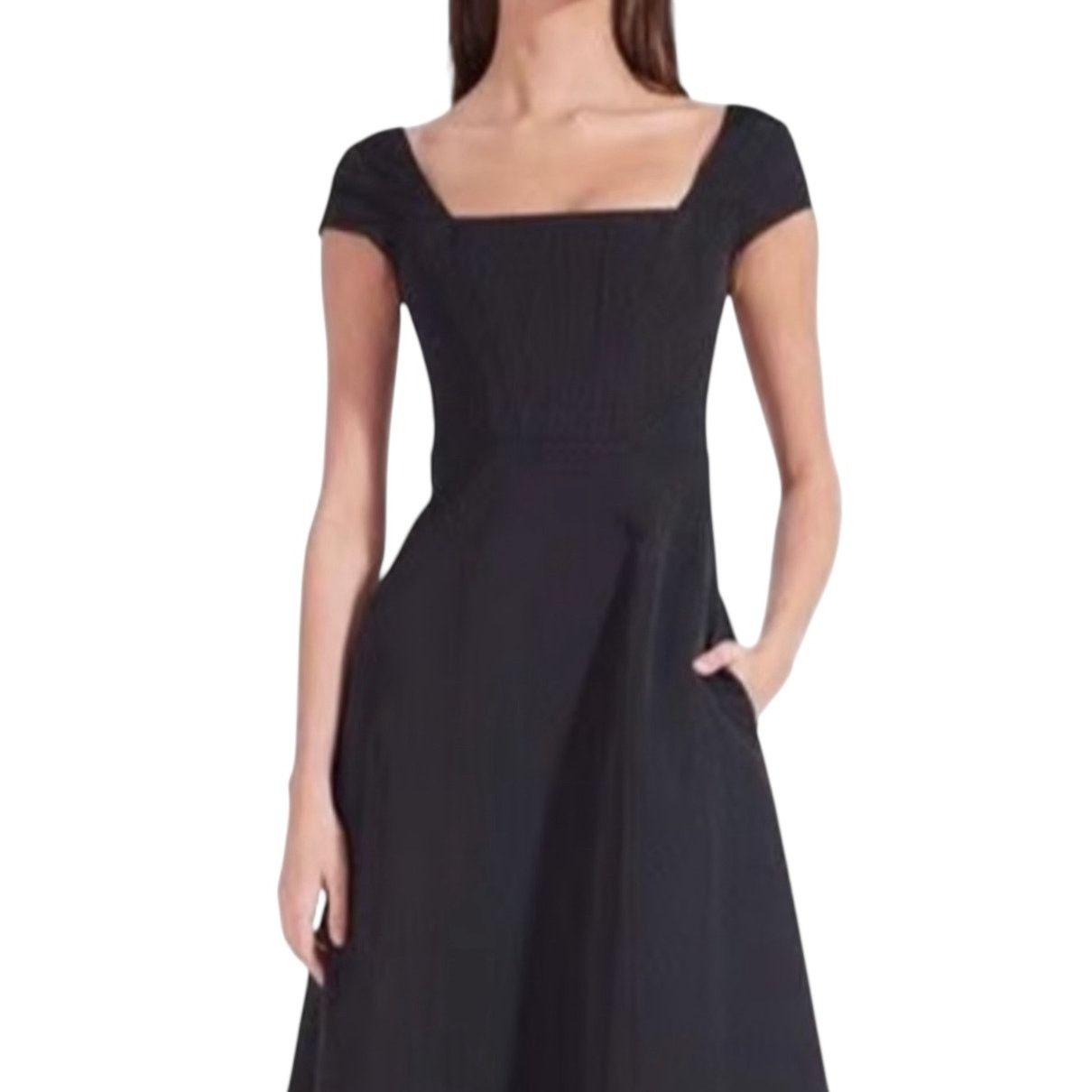 Staud NEW NWT Staud Lotus Black Corset Maxi Dress Size 00 Size XXS / US 00 / IT 34 - 8 Thumbnail