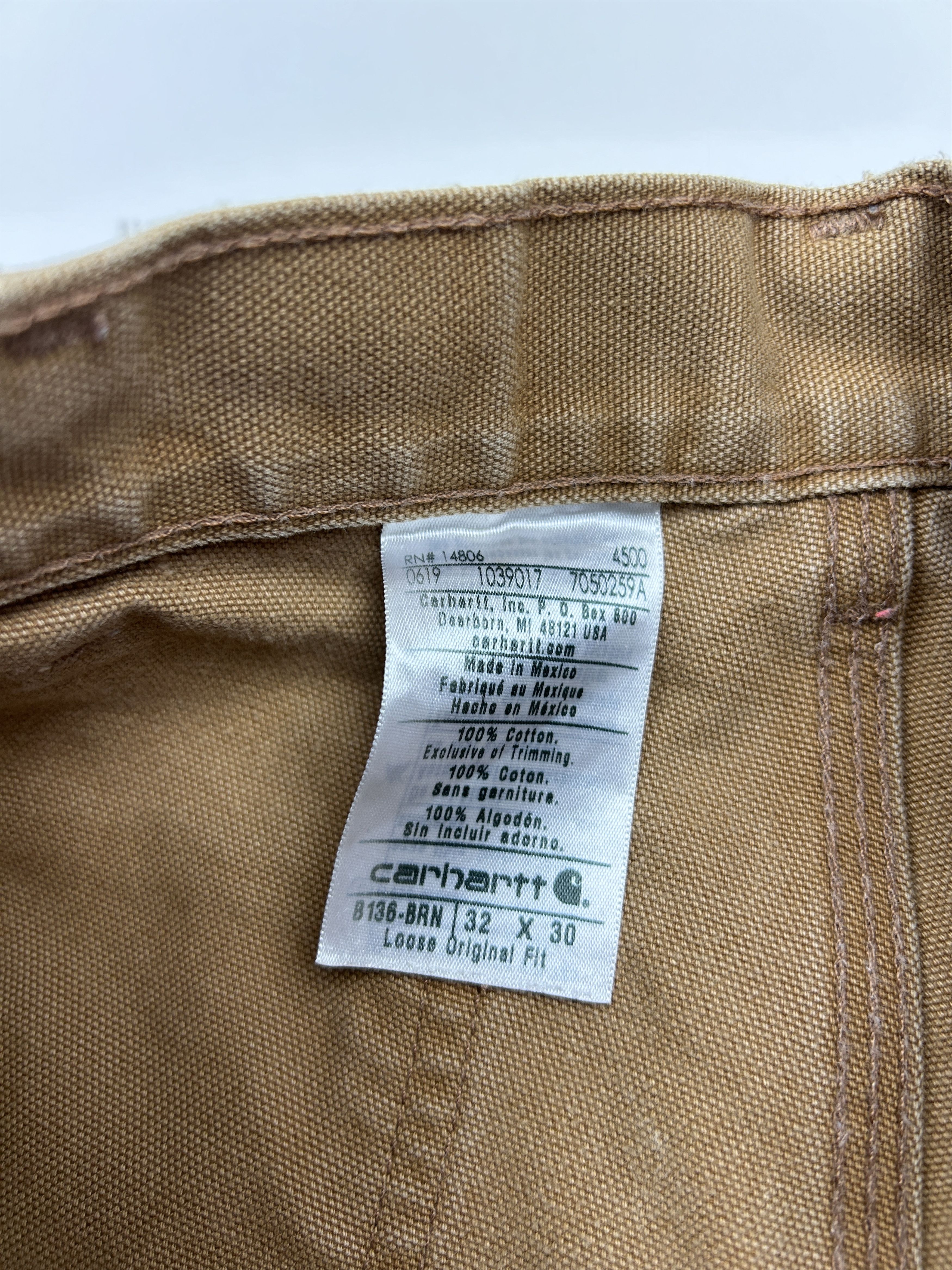 Carhartt Carhartt Canvas Work-Wear Double Knee Loose Fit Pants 32W Size US 32 / EU 48 - 3 Thumbnail