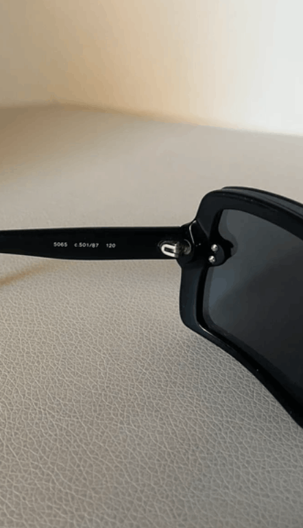 Chanel CHANEL Sunglasses 5065 Rimless Rhinestone 4017 Shields Size ONE SIZE - 5 Thumbnail