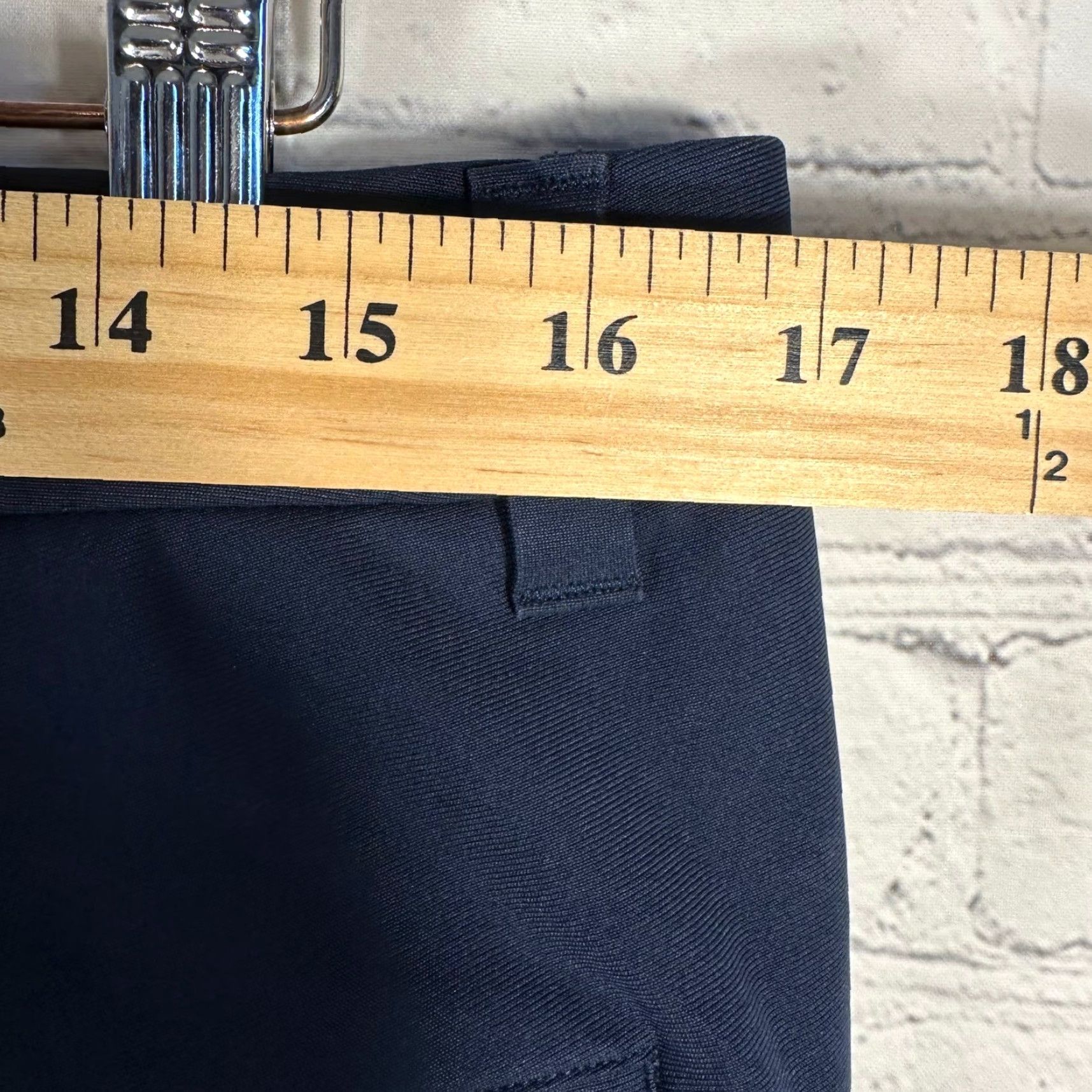 Lululemon Lululemon Commission Slim Fit Pants Mens 34 Navy Blue Chino Trousers 5-Pocket Casual Workwear Size US 33 - 7 Thumbnail