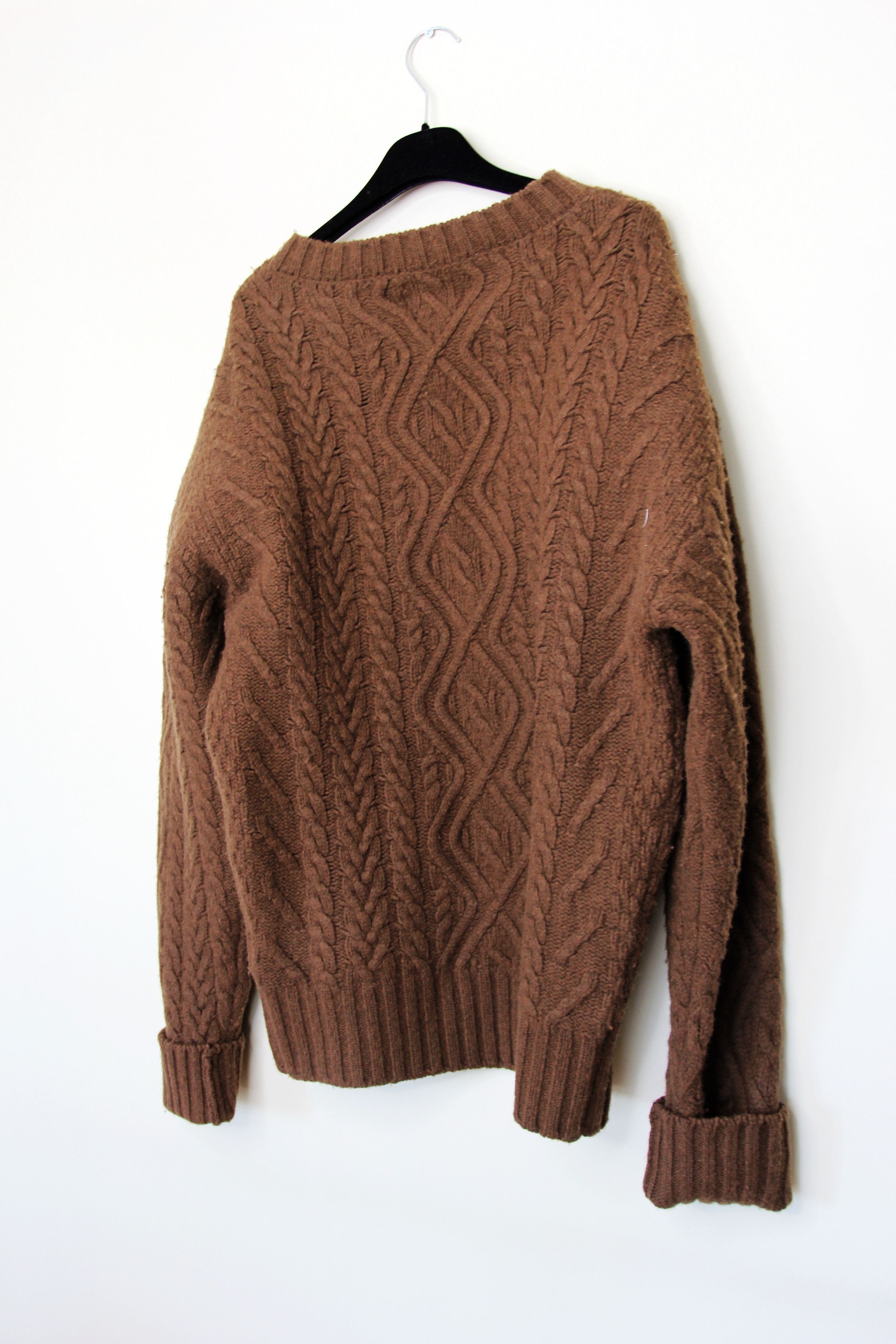Martine Rose BNWT AW23 MARTINE ROSE BOILED CABLE DOLL CREW SWEATER M Size US M / EU 48-50 / 2 - 7 Thumbnail