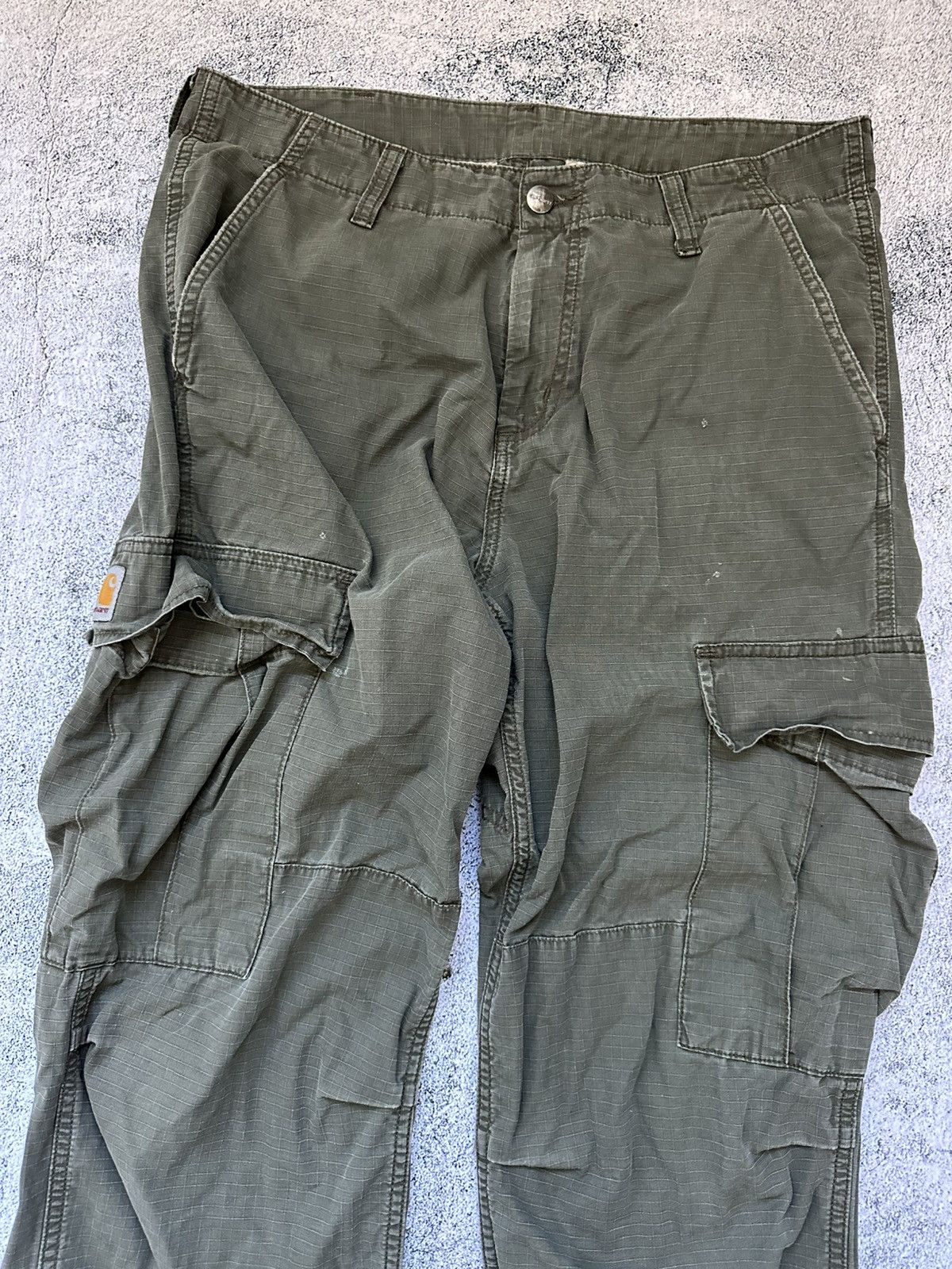 Carhartt Carhartt Regular Cargo Pants 32x32 Size Green Logo Size US 32 / EU 48 - 4 Thumbnail