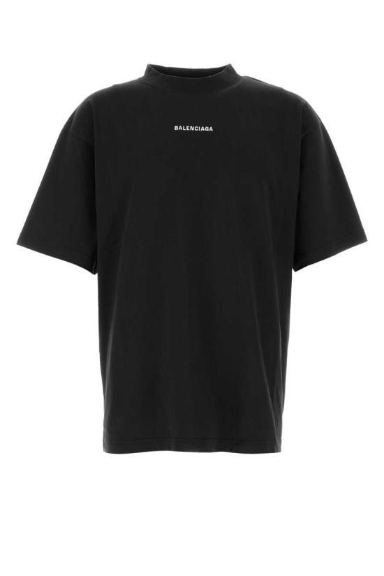 Tシャツ・カットソー BALENCIAGA Men T-shirt Black 764235TPVK1 1569 Balenciaga BALENCIAGA Men T-Shirts 764235TPVK1 1569 BLACK