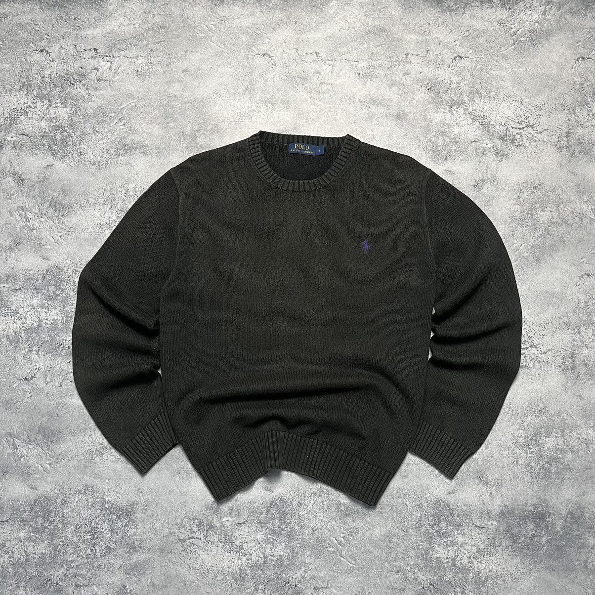 Polo Ralph Lauren × Vintage Vintage Polo Ralph Lauren Faded Sweater Streetwear Y2K Size US L / EU 52-54 / 3 - 1 Thumbnail