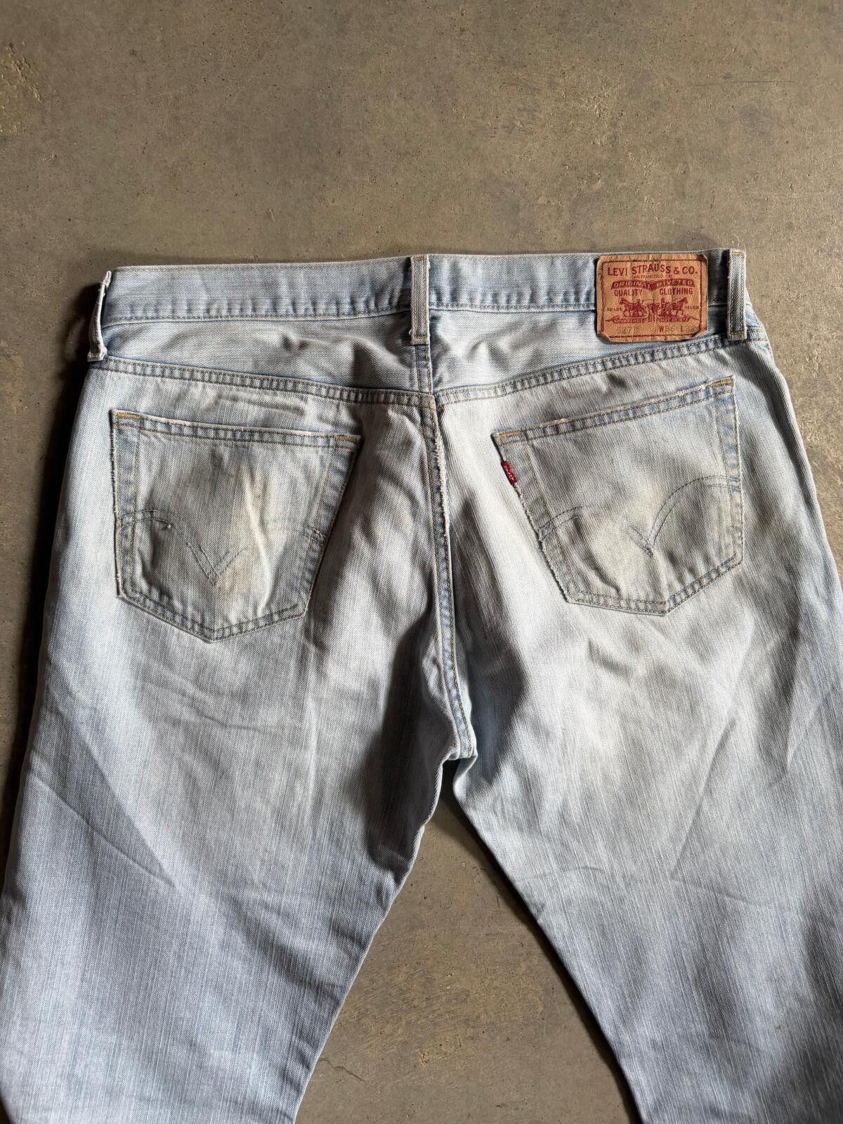 Levi's Levi’s 527 Light Wash Denim Jeans Sz 36x32 Size US 36 / EU 52 - 4 Thumbnail