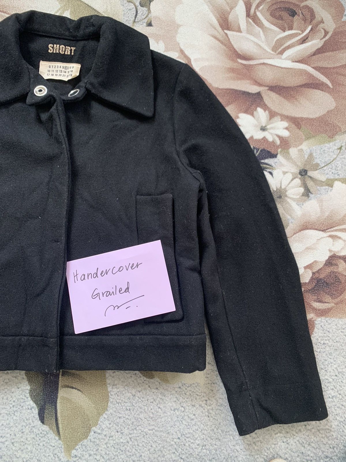 Maison Margiela Maison Margiela MM6 Short Blend Wool Jacket Size XS / US 0-2 / IT 36-38 - 4 Thumbnail