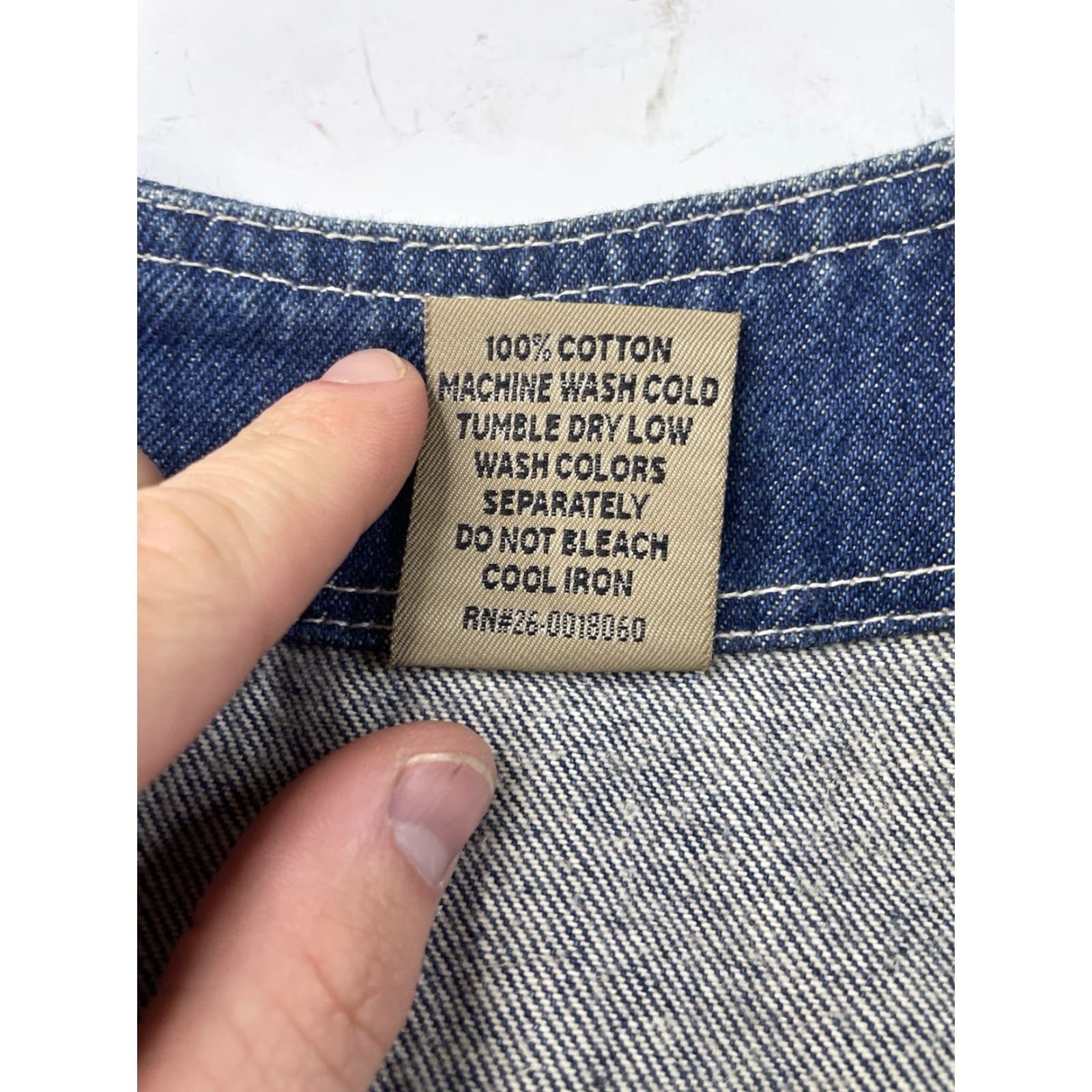 JNCO VINTAGE JNCO Vest Denim Sleeveless Button Baggy 90s Y2K Made In USA XL Men Blue Pockets Regular Size US XL / EU 56 / 4 - 3 Thumbnail