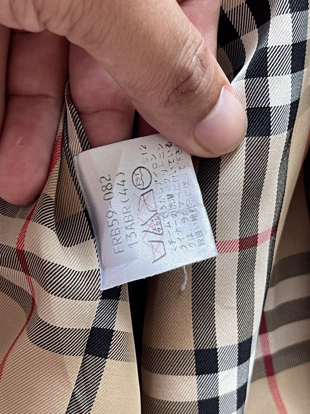 Burberry Vintage Burberry Nova Check Reversible Button Jacket Size US XL / EU 56 / 4 - 21 Thumbnail