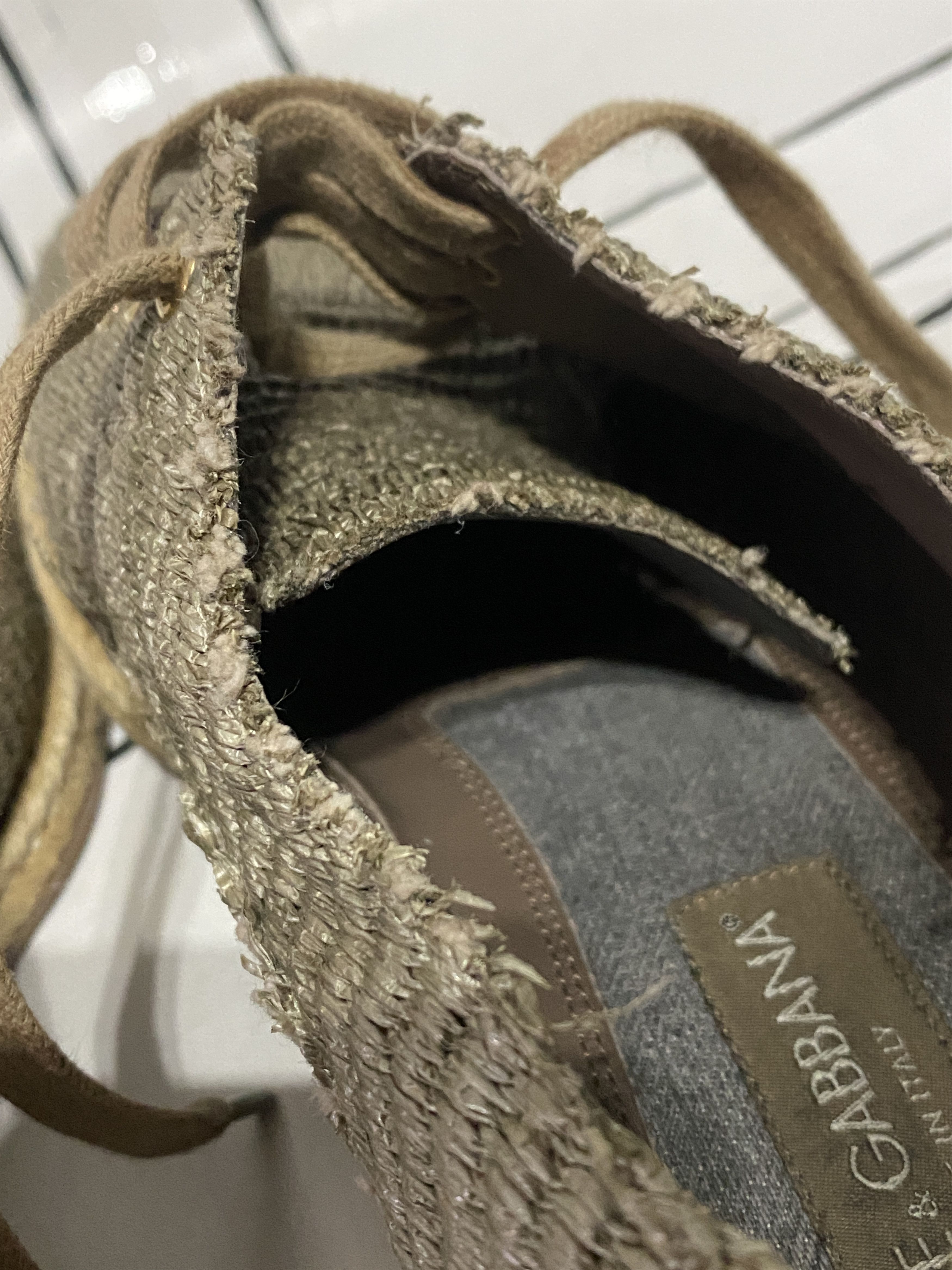 Dolce & Gabbana Dolce & Gabbana straw summer shoes Size US 8.5 / EU 41-42 - 11 Thumbnail