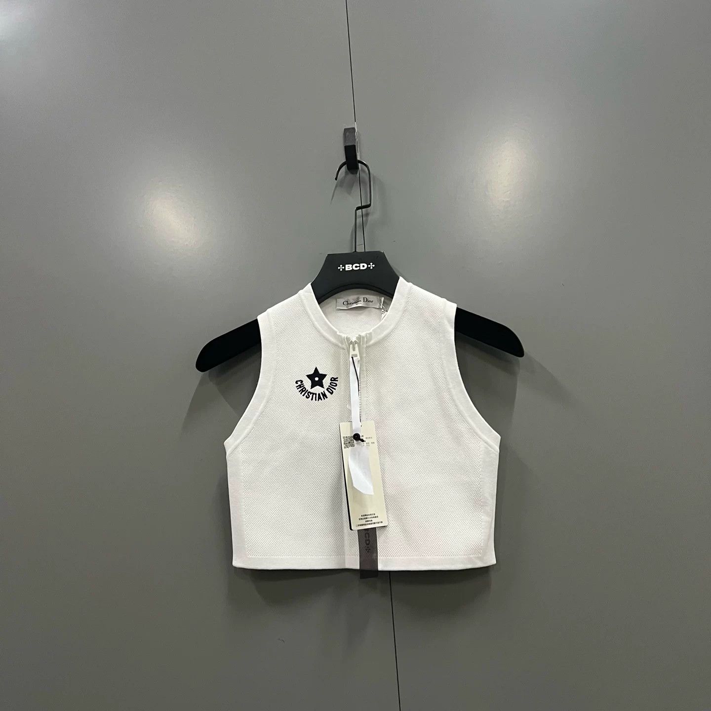 Dior Dior Dioriviera Star Logo Half-Zip Vest Size S / US 4 / IT 40 - 1 Thumbnail