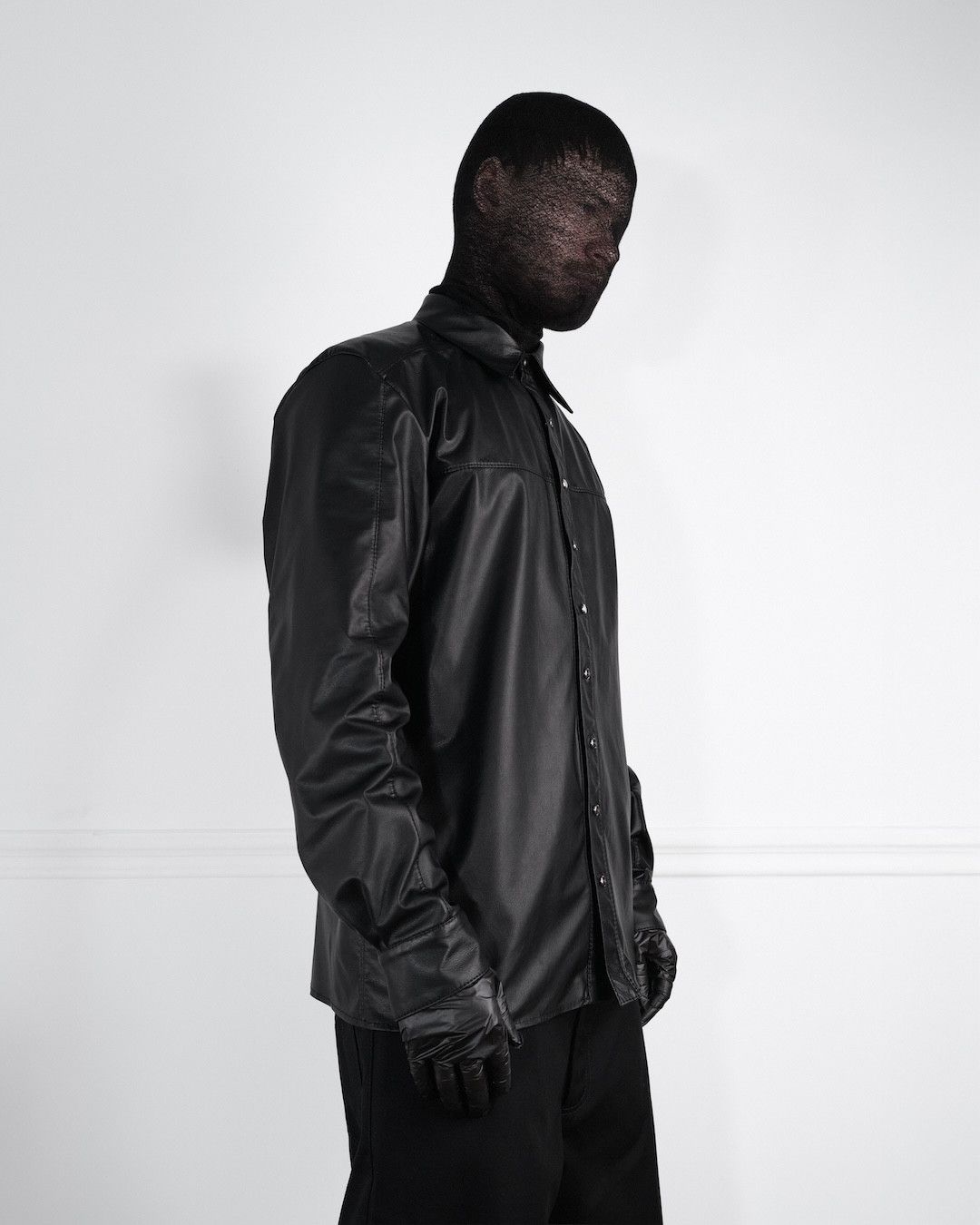 NKTRMNV KANGAROO LEATHER SHIRT