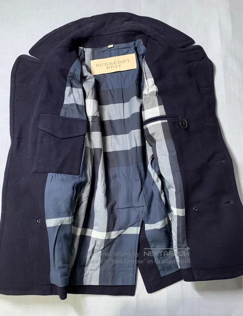 Burberry Burberry Wool Double Breasted Coat Size M / US 6-8 / IT 42-44 - 4 Thumbnail