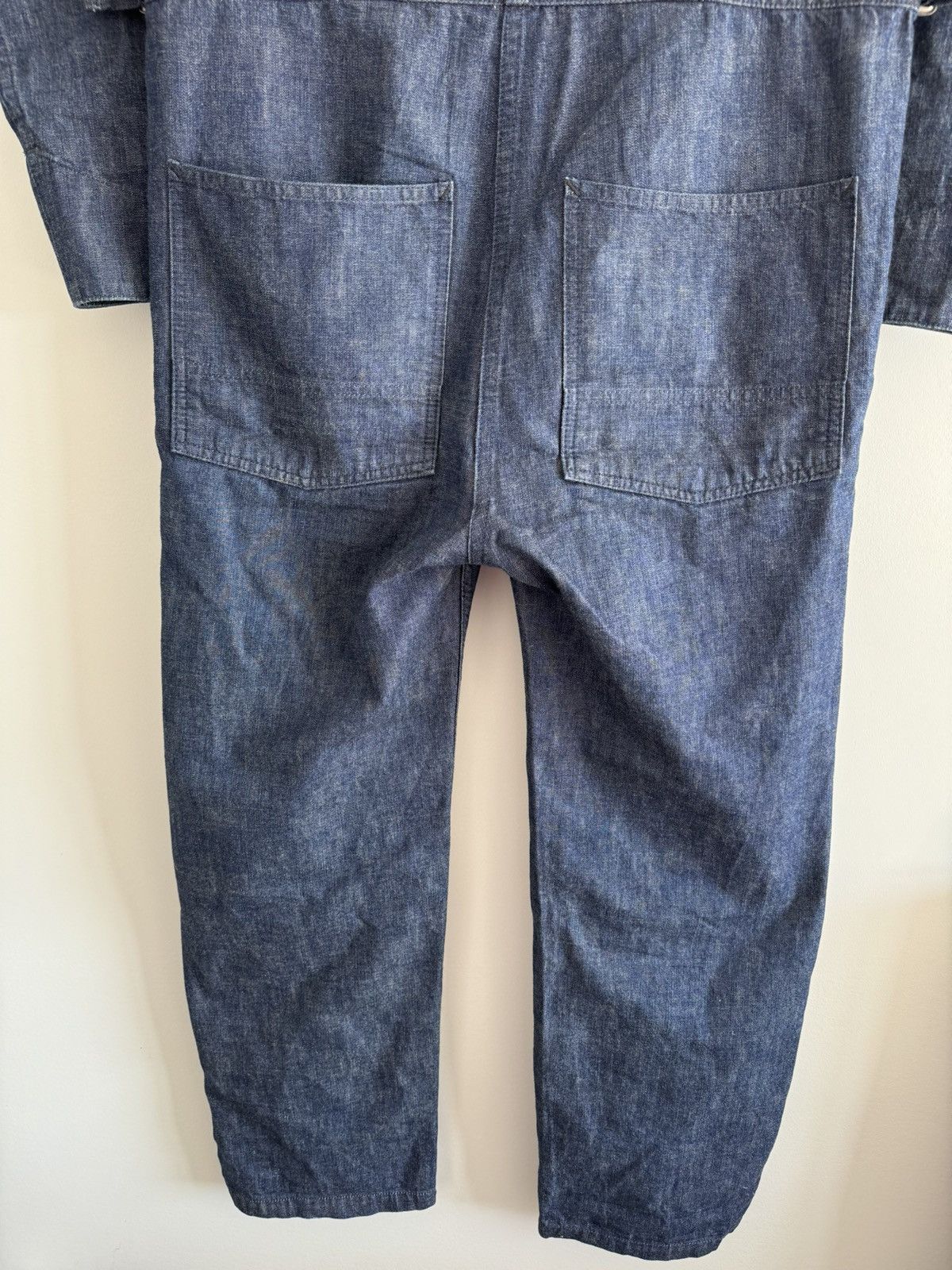 Nigo Bape Sta Denim Coveralls Jumpsuit Size US 30 / EU 46 - 10 Thumbnail