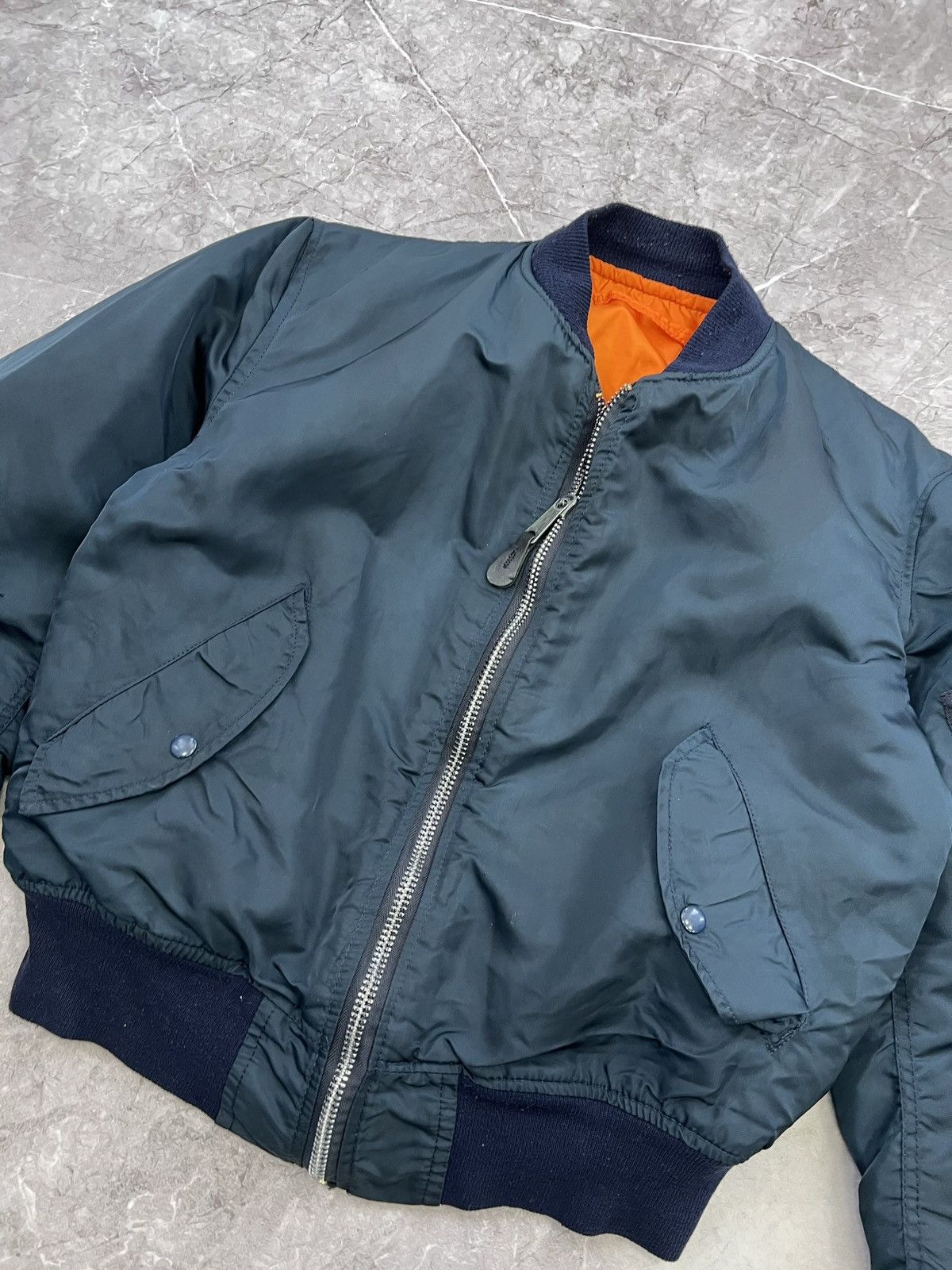 Alpha Industries Vintage BOXY ALPHA INDUSTRIES 90s bomber Kanye west style Size US XL / EU 56 / 4 - 4 Thumbnail