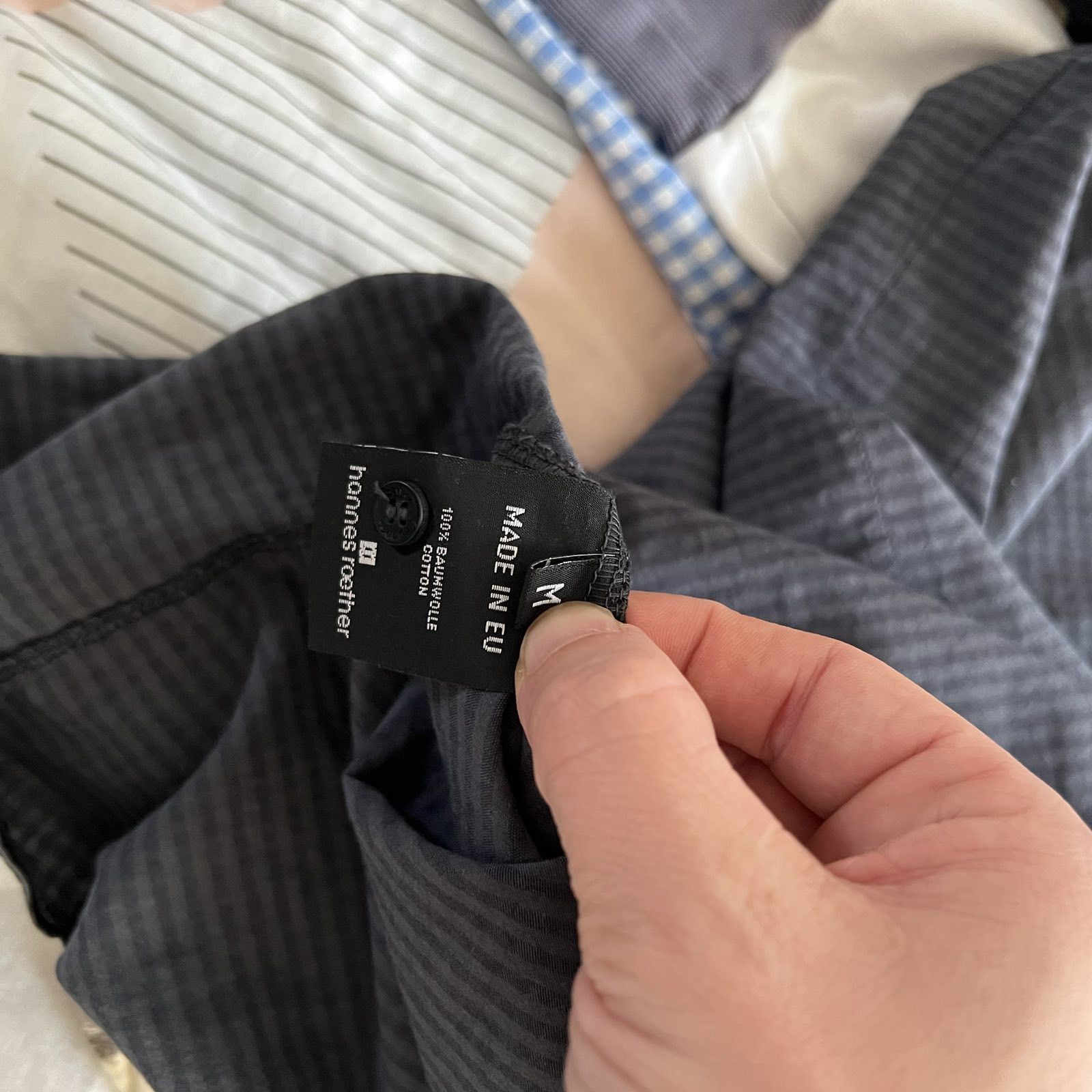 hannes roether Hannes Roether Men Black Avant Garde Button Up Shirt Size US M / EU 48-50 / 2 - 6 Thumbnail