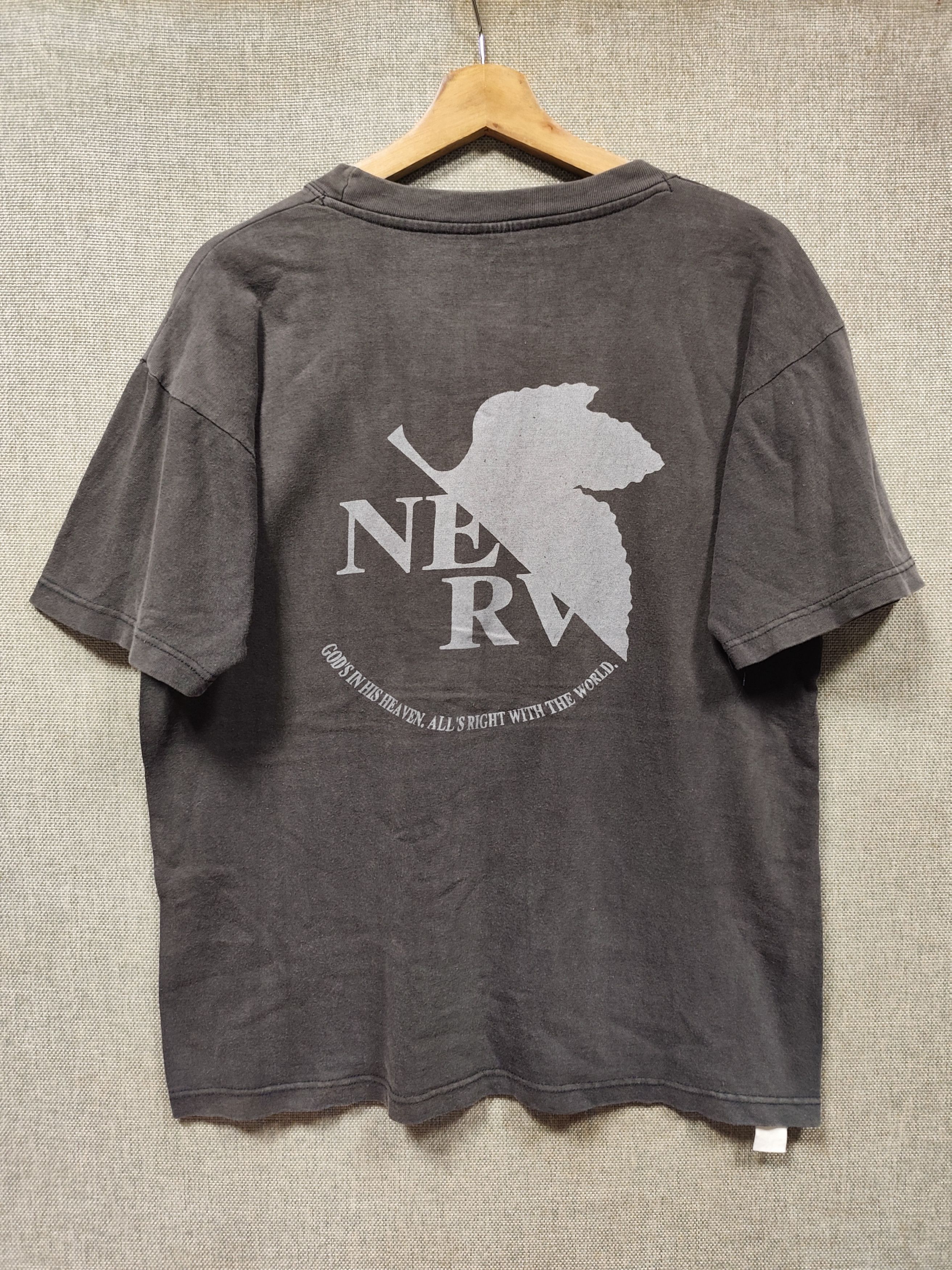 Anime Vintage Anime Evangelion Tee Size US M / EU 48-50 / 2 - 1 Thumbnail