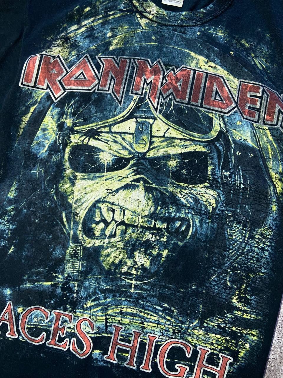 Band Tees × Iron Maiden × Vintage Iron Maiden Vintage Band T-Shirt Graphic Print Rare Tee Size US L / EU 52-54 / 3 - 7 Thumbnail