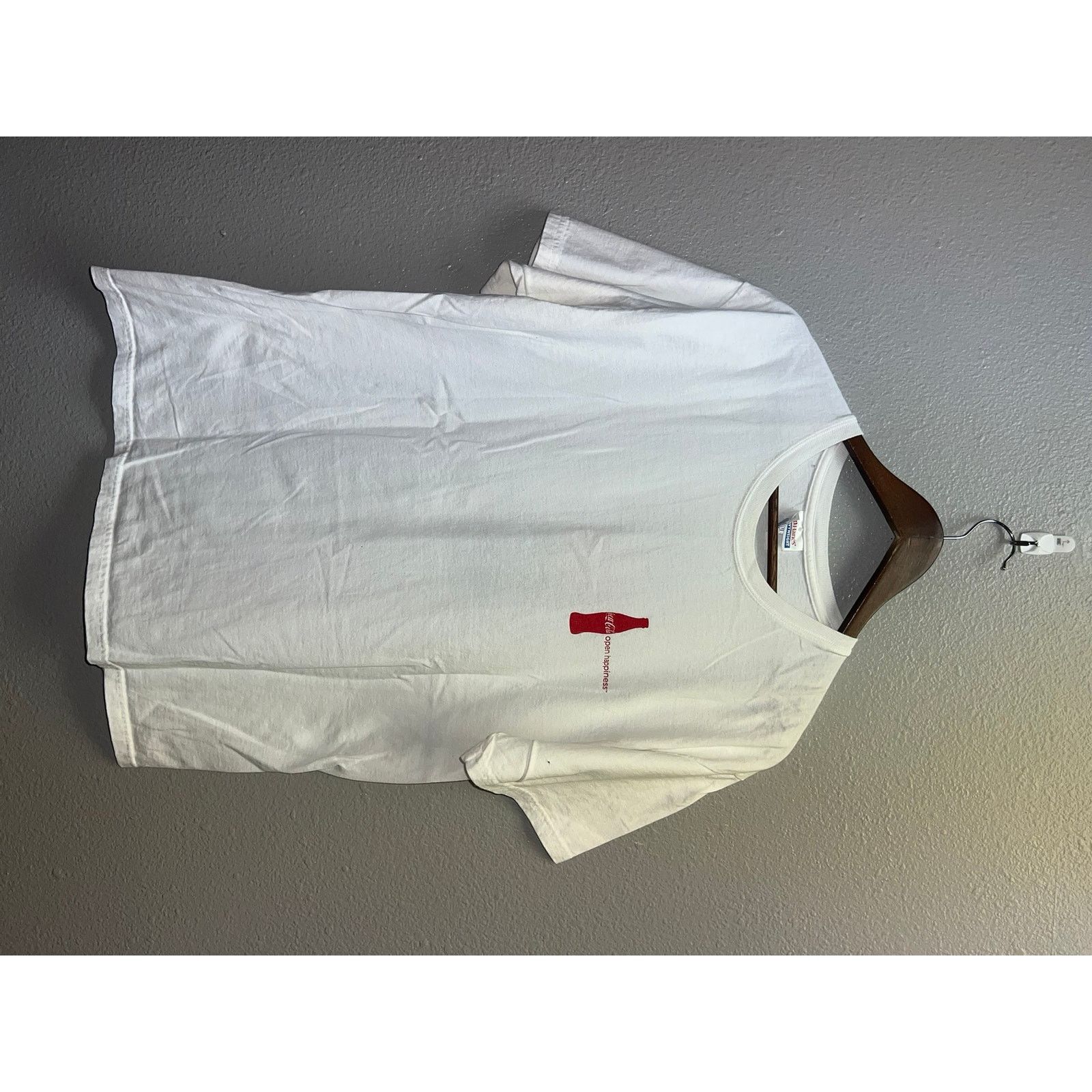 Hanes Vintage Coke Shirt Olympics Vancouver 2010 Coca-Cola Tee L Size US L / EU 52-54 / 3 - 2 Thumbnail