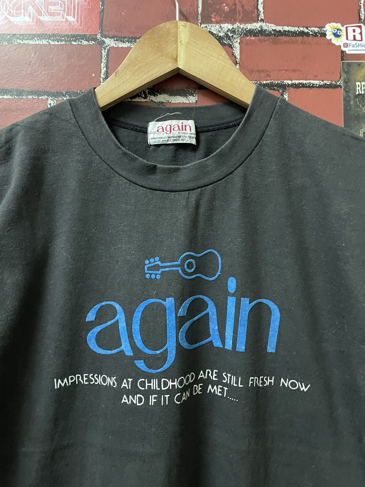 Other VINTAGE AGAIN SHIRTS BLUE GUITAR ICON Size US M / EU 48-50 / 2 - 3 Thumbnail