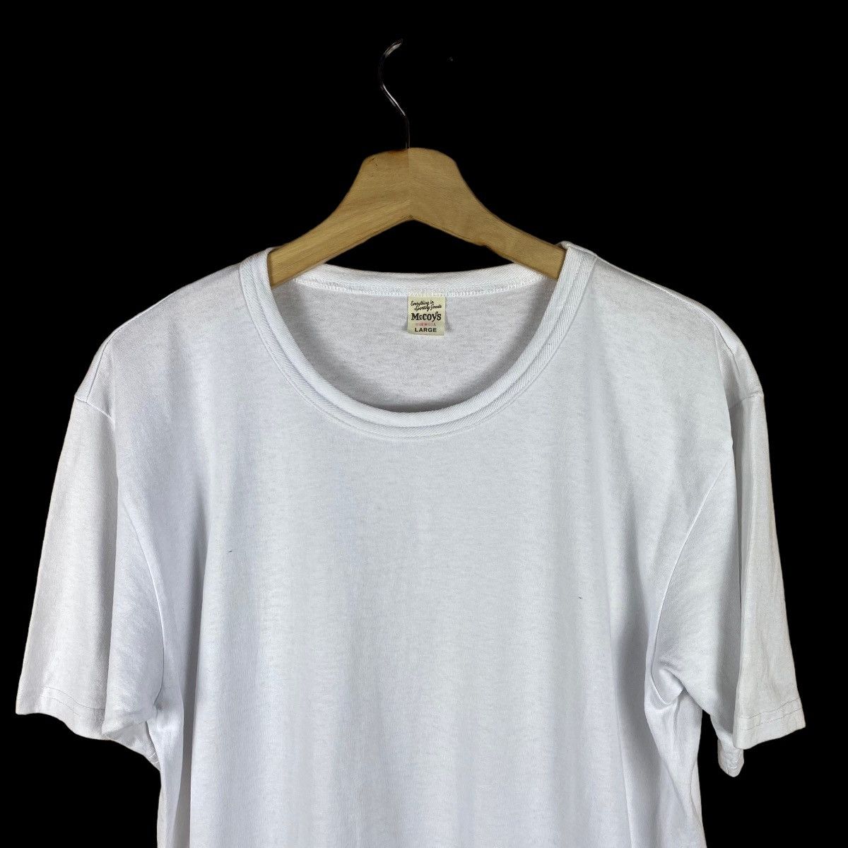 TOYS McCOY × The Real McCoy's VINTAGE McCOY’S PLAIN TEE Size US M / EU 48-50 / 2 - 2 Thumbnail