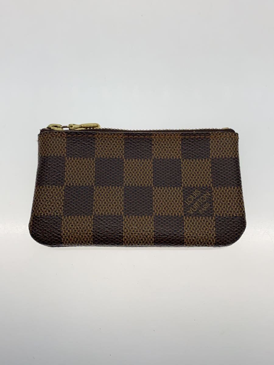 Louis Vuitton Louis Vuitton Damier Ebene Pochette Cle Brown Size ONE SIZE - 1 Thumbnail
