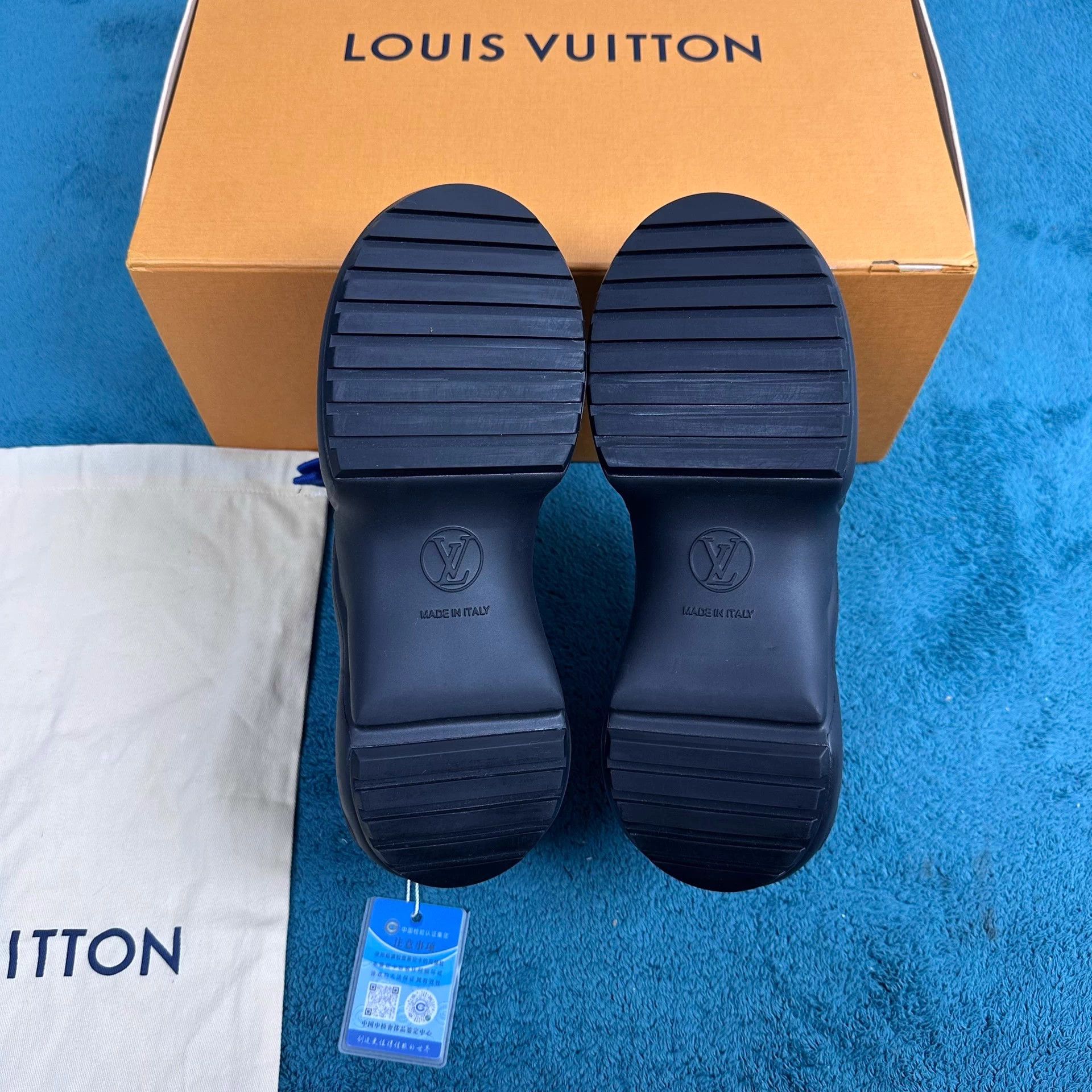 Louis Vuitton LV Black Monogram Dad Sneakers Size US 4 / IT 34 - 5 Thumbnail