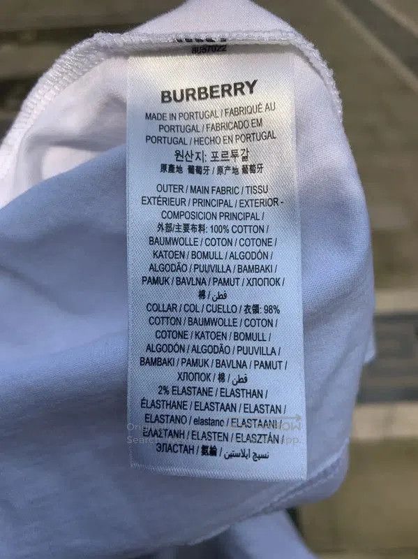 Burberry Burberry Summer White Cotton T-Shirt. Size XXS / US 00 / IT 34 - 5 Thumbnail