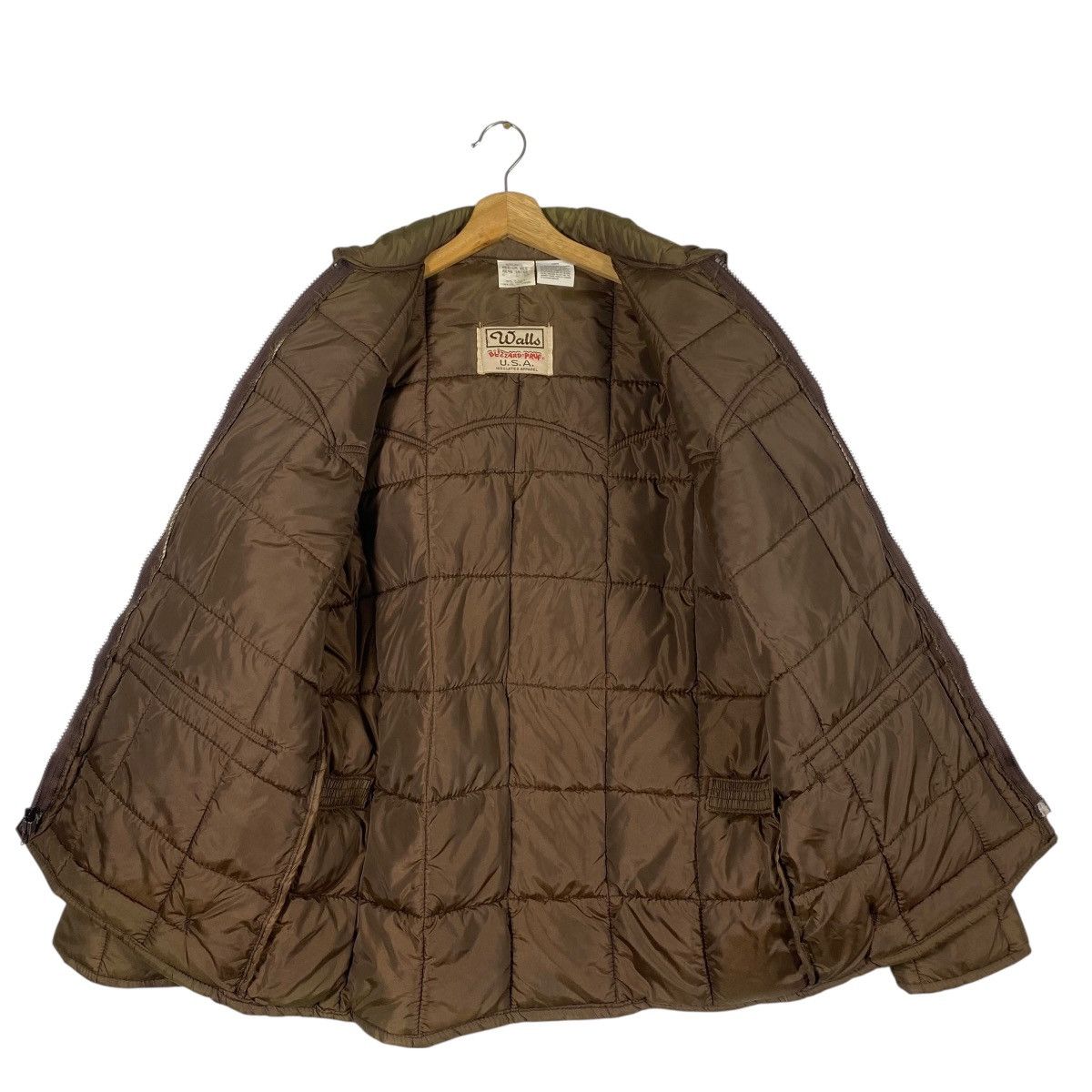 Japanese Brand Vintage Wallo Blizzard Purf Zipper Jacket M Size Brown Size US M / EU 48-50 / 2 - 10 Thumbnail