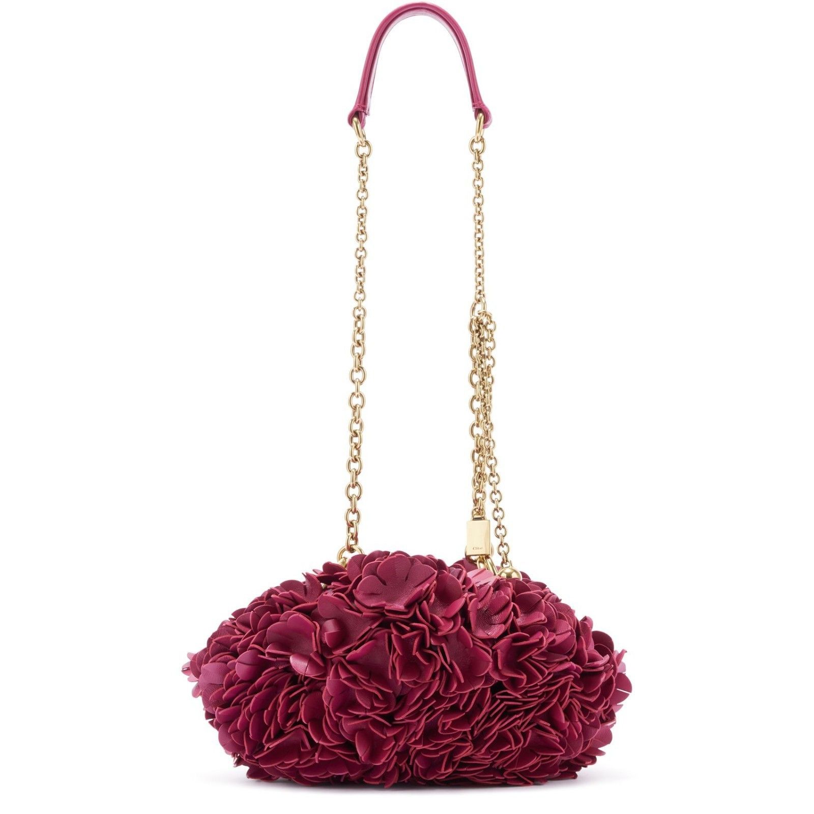 Chloe Chloe Plisse Pink Shoulder Bag New & Authentic Size ONE SIZE - 1 Thumbnail