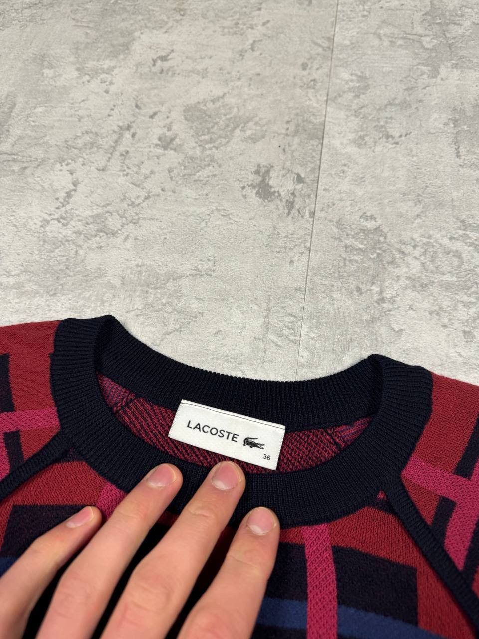 Lacoste RARE Womens Lacoste Sweater And Matching Skirt Set Size 36 Size XS / US 0-2 / IT 36-38 - 16 Thumbnail
