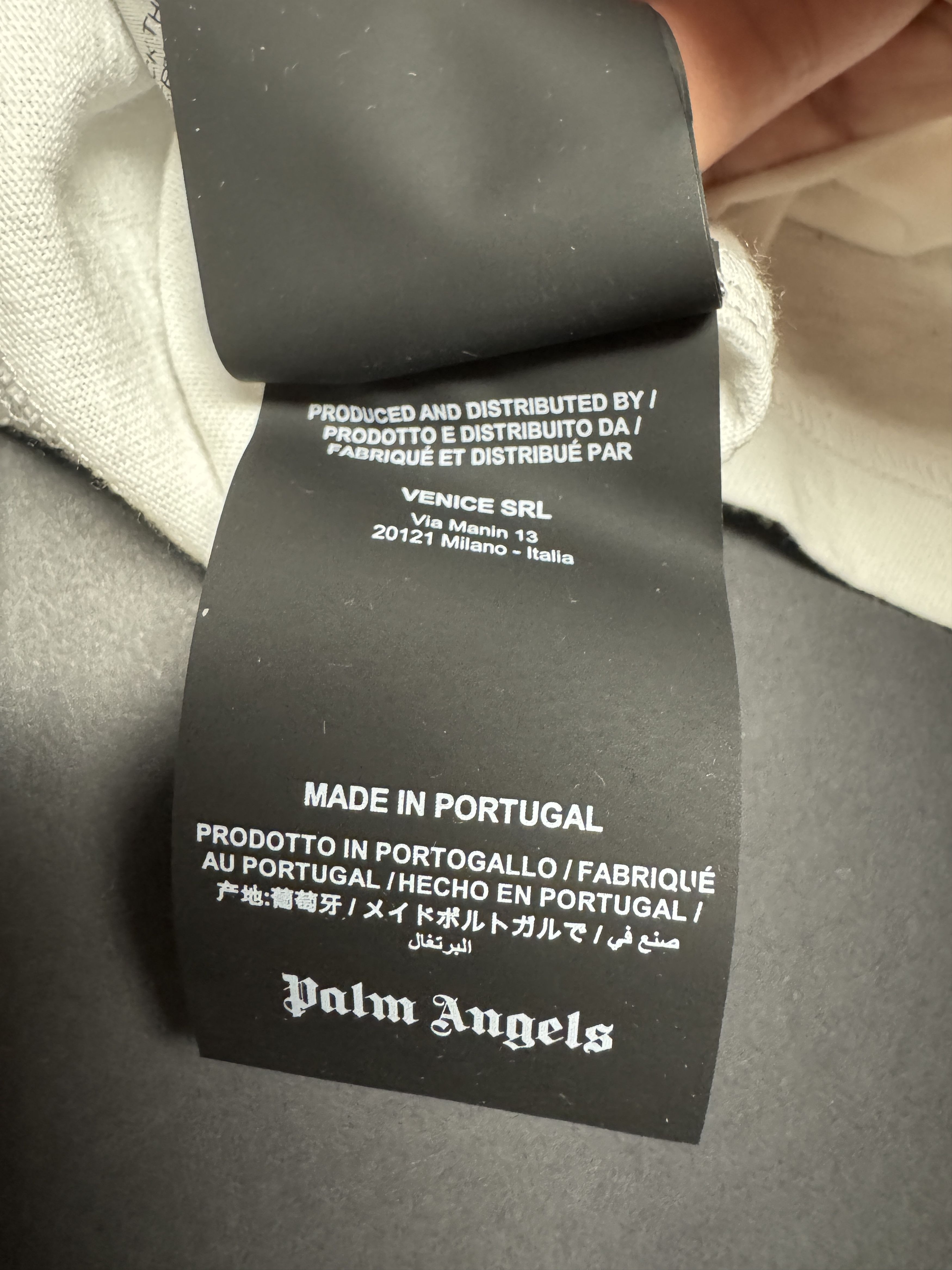 Palm Angels Palm Angels Hue Gothic Vintage Logo T-shirt Size US S / EU 44-46 / 1 - 8 Thumbnail
