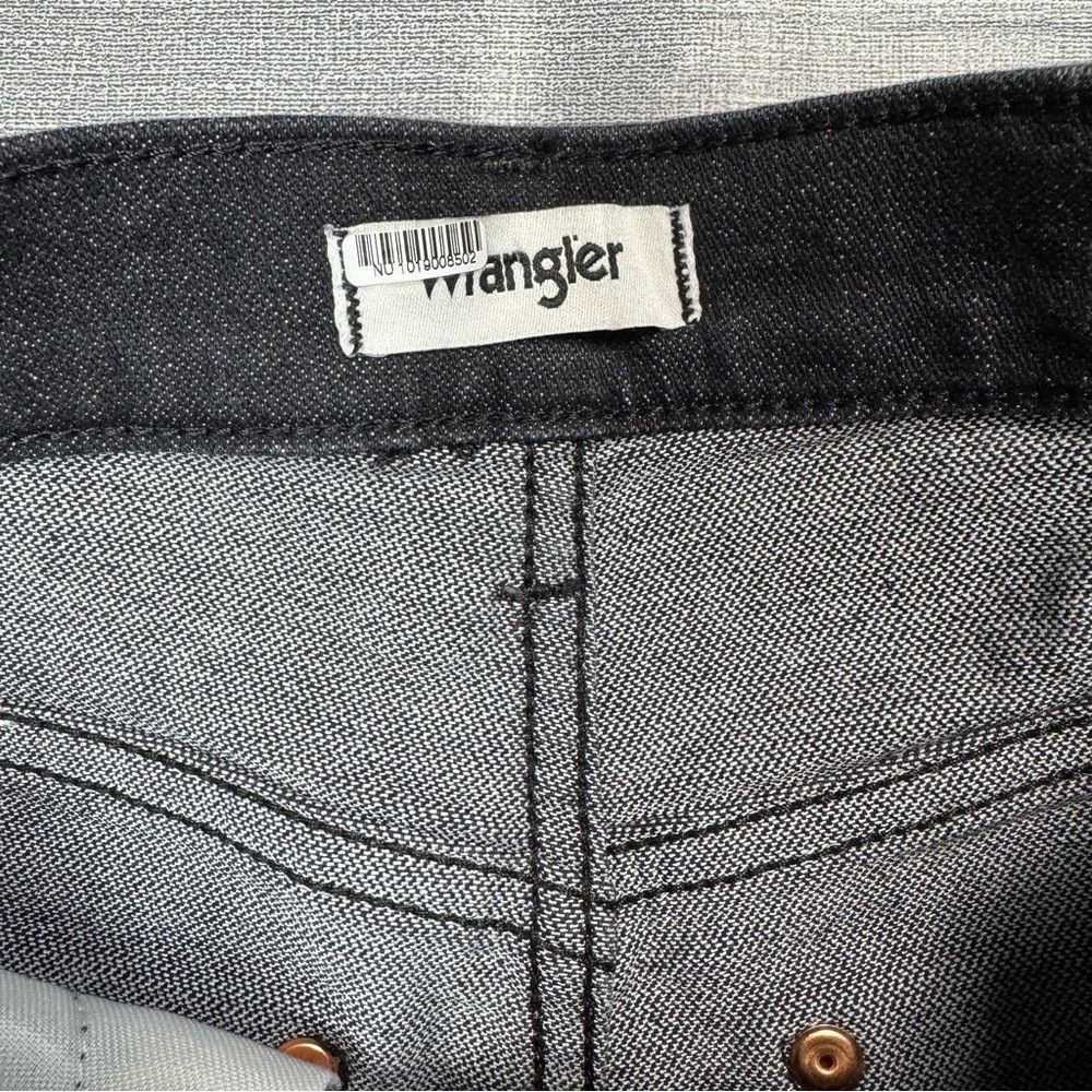 Wrangler NWT New Wrangler Wriggler 612 High Rise Skinny Black Jeans Size 25" / US 0 / IT 36 - 5 Thumbnail