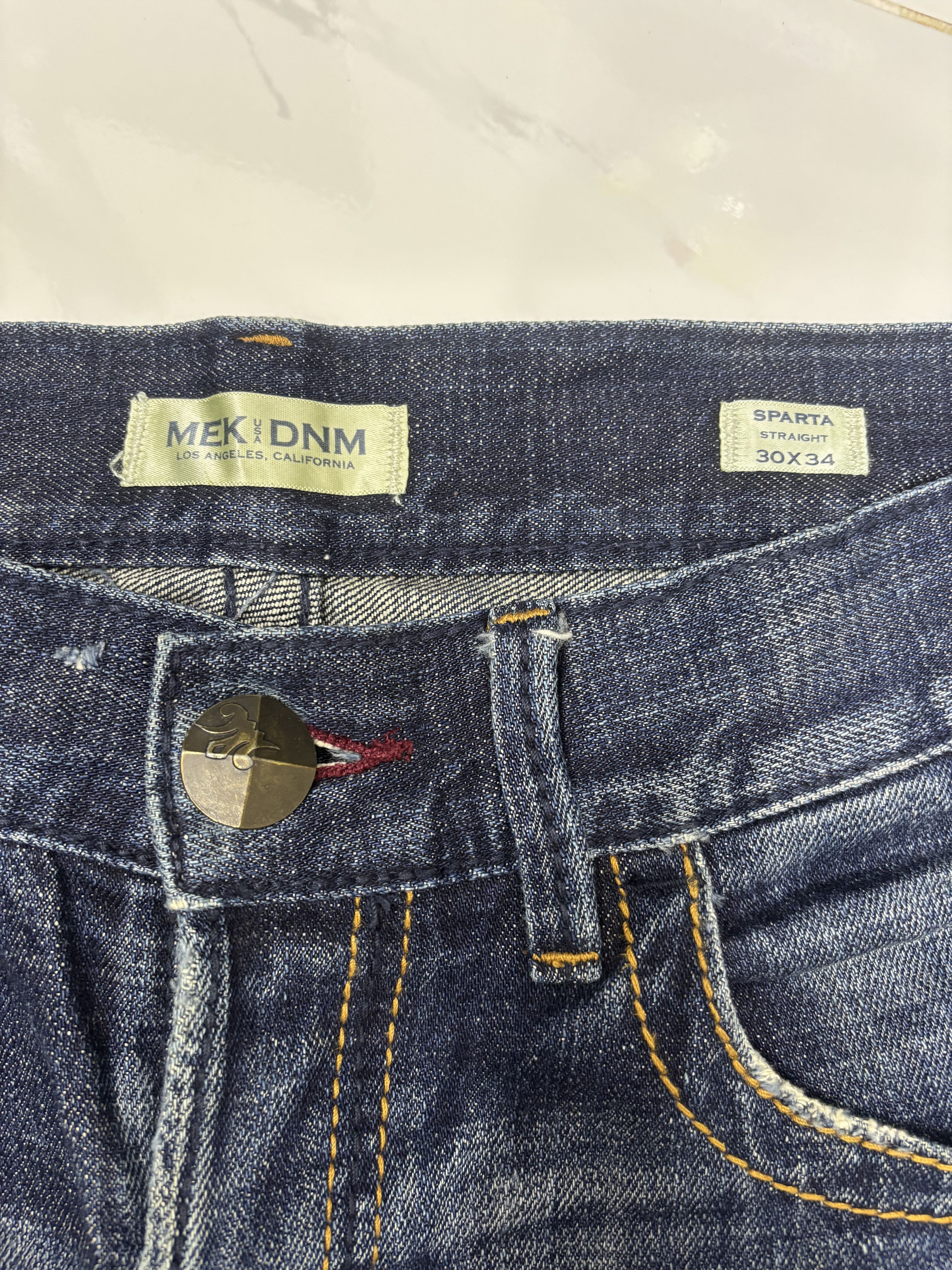 If Six Was Nine VINTAGE MEK DENIM SELVEDGE JEANS DENIM IF SIX WAS NINE Size US 34 / EU 50 - 13 Thumbnail