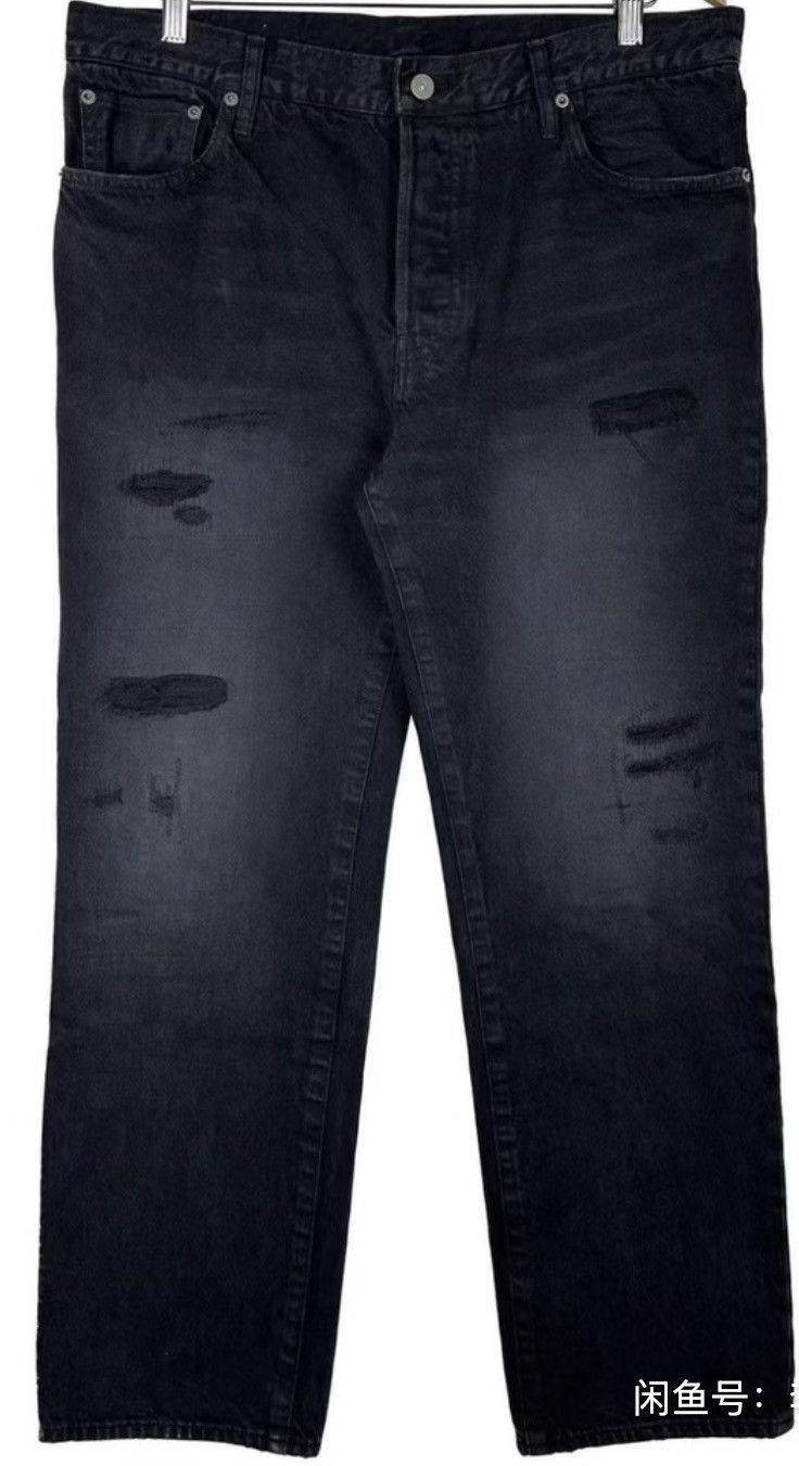 Visvim Visvim 24SS ICT SOCIAL SCULPTURE 01 CMYK BLK DMGD | Grailed