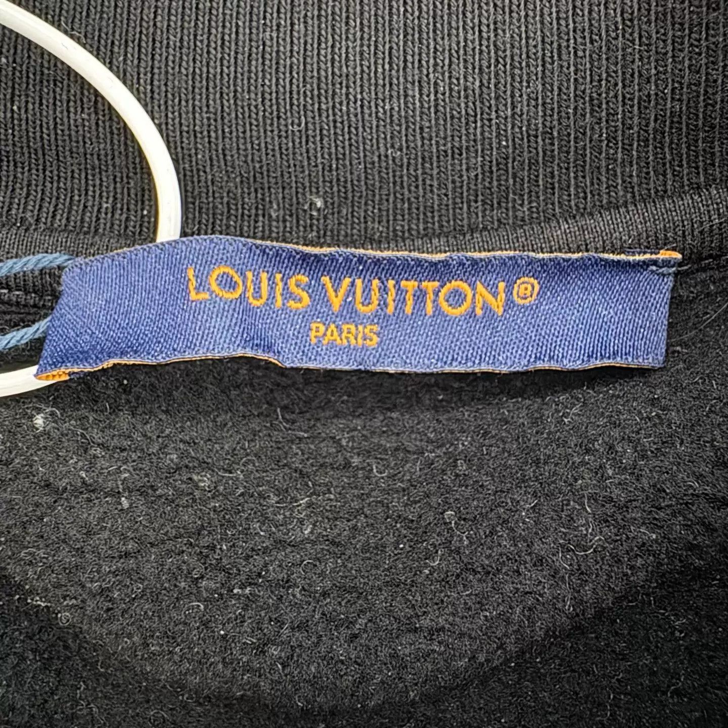 Louis Vuitton LV Black Embroidered Gradient Logo Sweatshirt S Size US S / EU 44-46 / 1 - 3 Thumbnail
