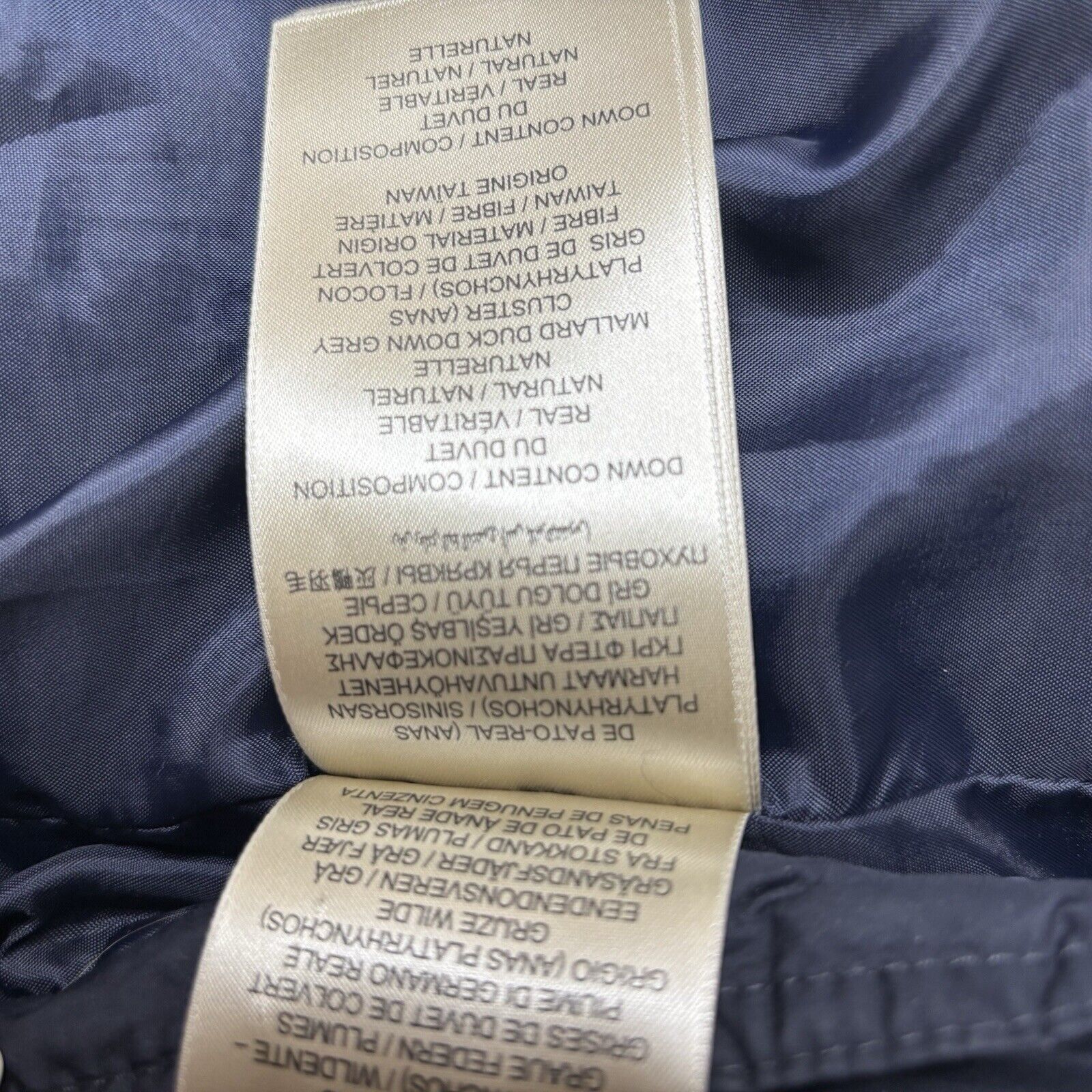 Burberry Burberry Brit W's Navy Down Parka Coat XS Size XS / US 0-2 / IT 36-38 - 12 Thumbnail