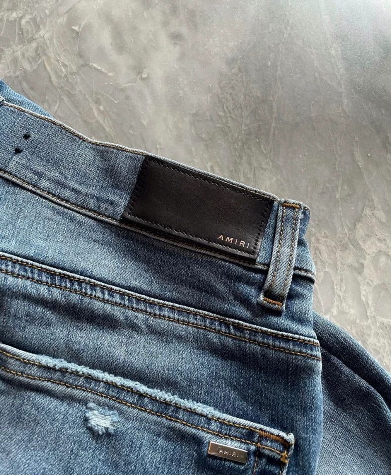 Amiri Amiri mx1 blue denim Size US 34 / EU 50 - 3 Thumbnail