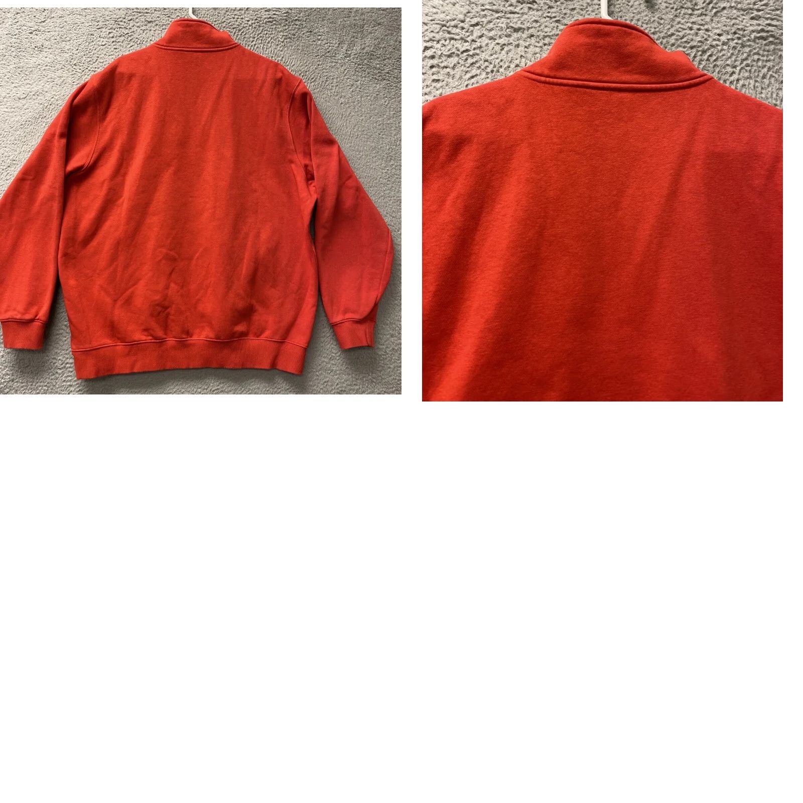 Omega Sport-Tek Chi Omega KU Sweatshirt Men XL 1/4 Zip Pullover Red Fall Winter Active Size US XL / EU 56 / 4 - 8 Thumbnail