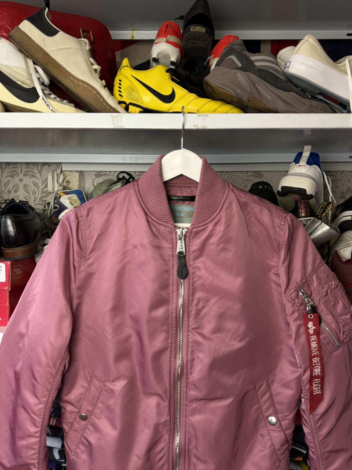 Alpha Industries Vintage Alpha Industries Bomber Jacket MA1 USA Size M / US 6-8 / IT 42-44 - 6 Thumbnail