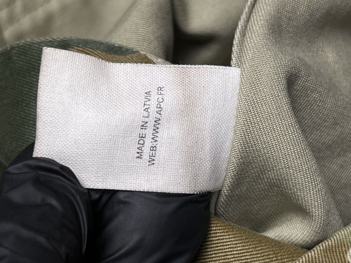 A.P.C. A.P.C. camouflage jacket windbreaker light jacket Size XS / US 0-2 / IT 36-38 - 8 Thumbnail