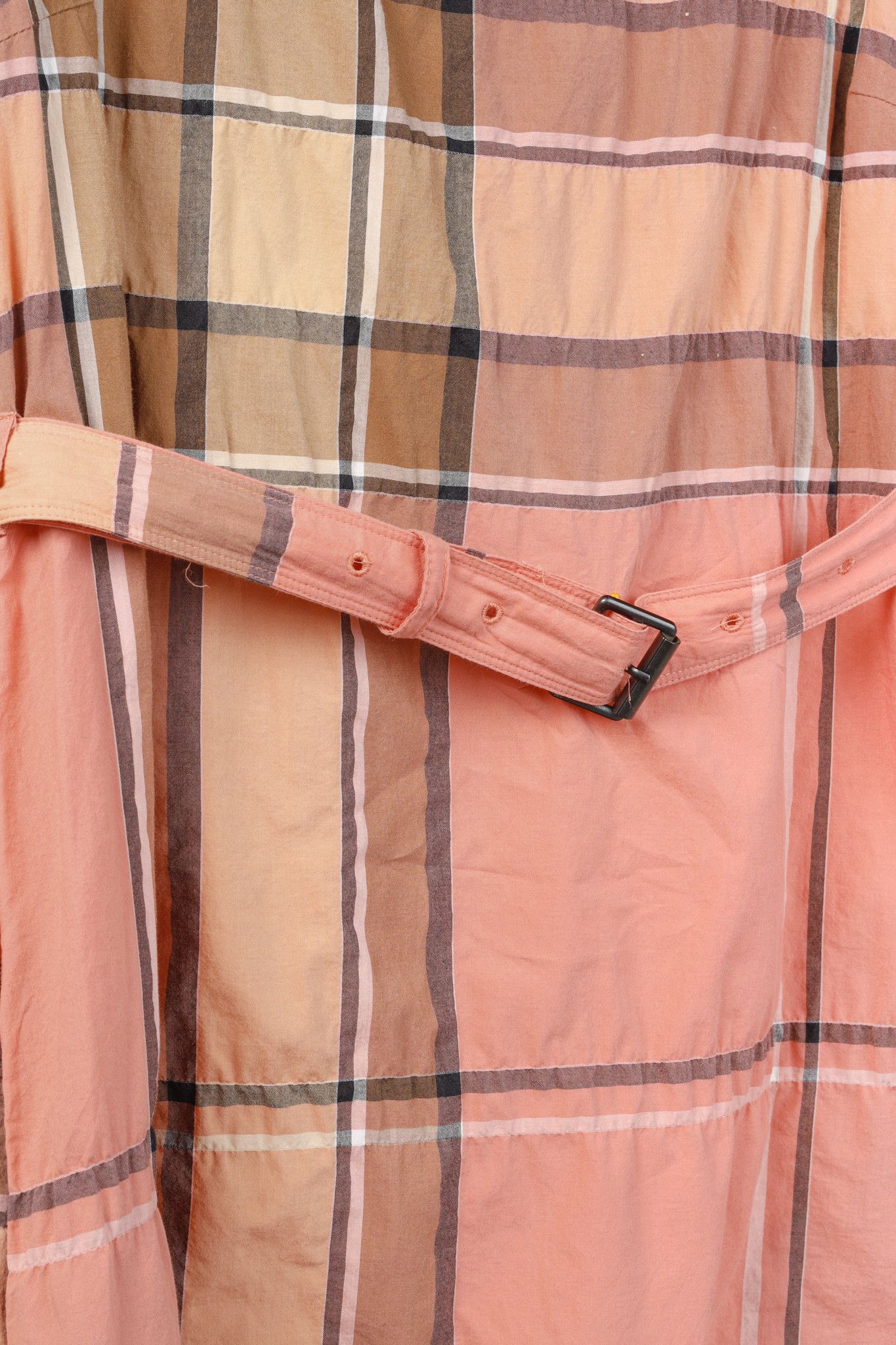 Burberry Burberry Brit Pink Check Belted Sheath Dress Size M / US 6-8 / IT 42-44 - 6 Thumbnail