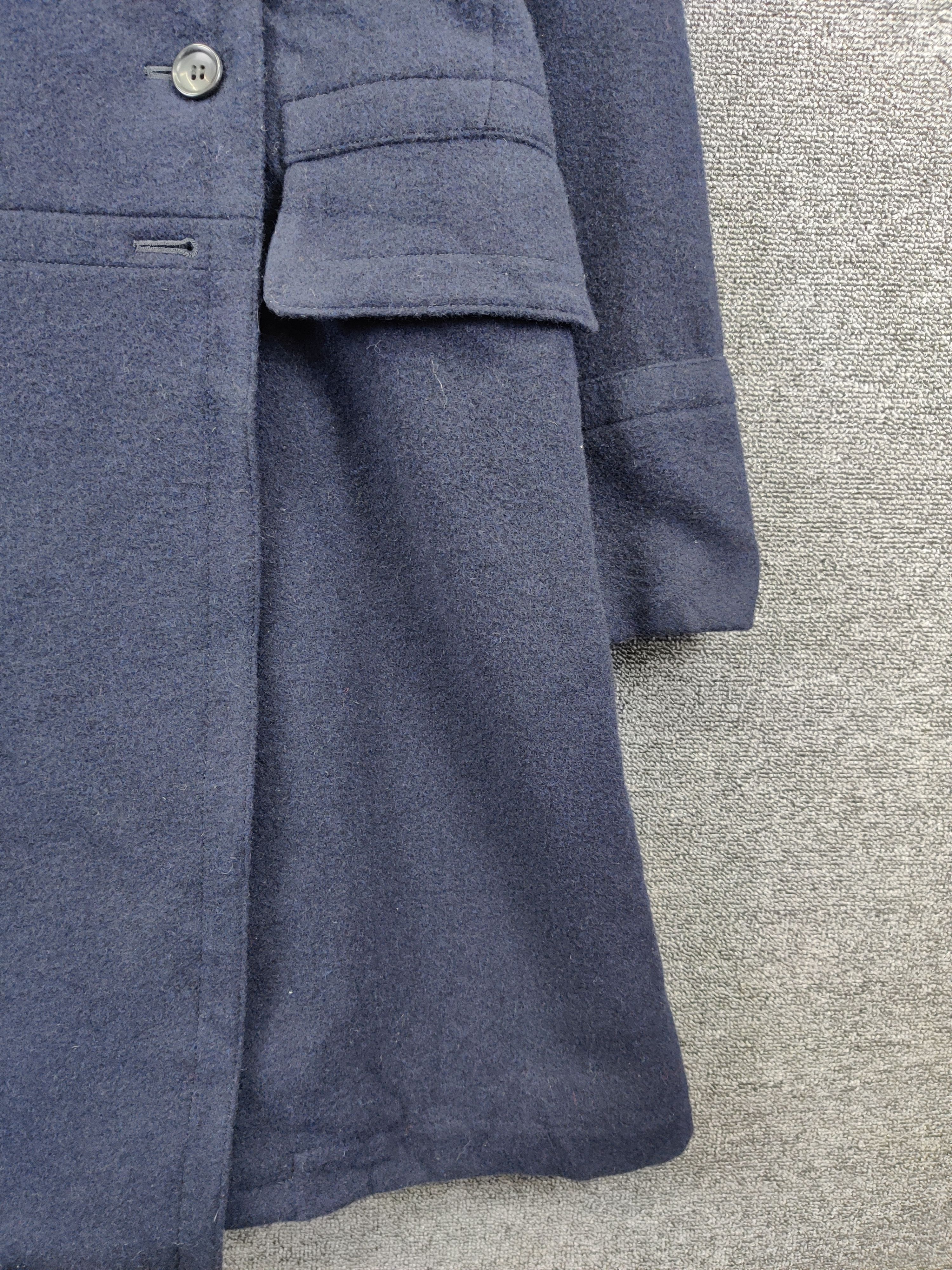 Comme des Garcons Vintage Comme Des Garcons Double Breasted Wool Long Coat Size US XS / EU 42 / 0 - 3 Thumbnail