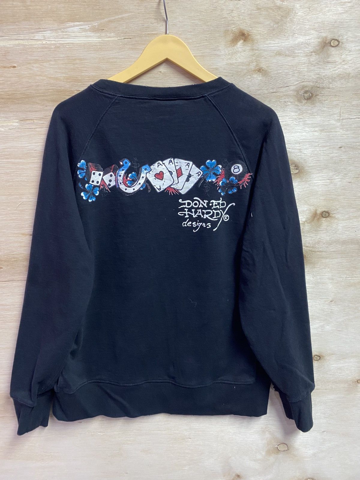 Ed Hardy Vintage Y2K Ed Hardy Crewneck Sweatshirt – Skull Graphic Size US XL / EU 56 / 4 - 8 Thumbnail