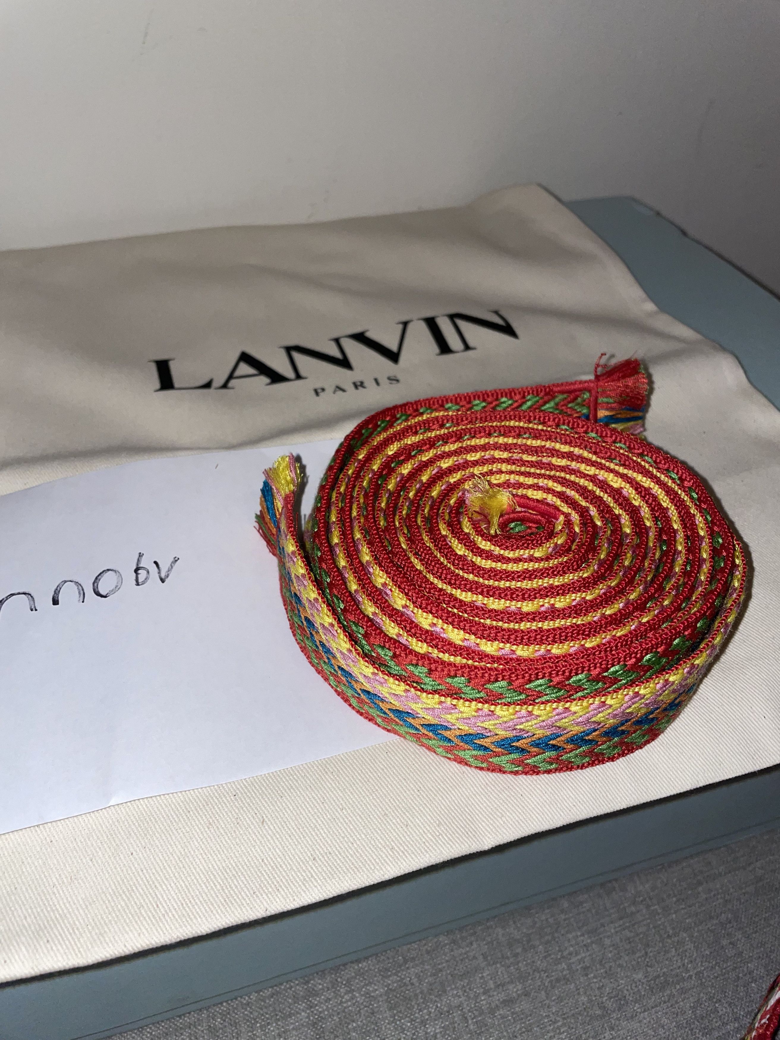 Lanvin Lanvin Curb Laces - Multi Size ONE SIZE - 1 Preview